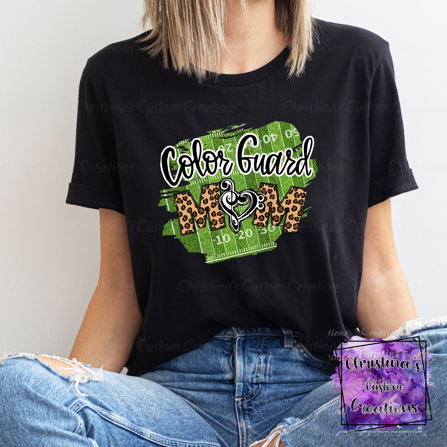 Colorguard Mom T-Shirt | Trendy School Spirit Shirt | Fast Shipping | Super Soft Shirts for Men/Women/Kid's | Bella Canvas