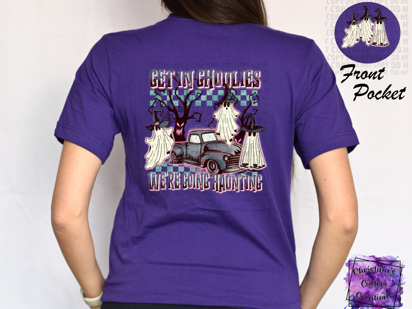 Get In Ghoulies Were Going Haunting T-Shirt | Trendy Halloween Shirt |Funny Halloween Shirt | Fast Shipping | Super Soft Shirts for Women