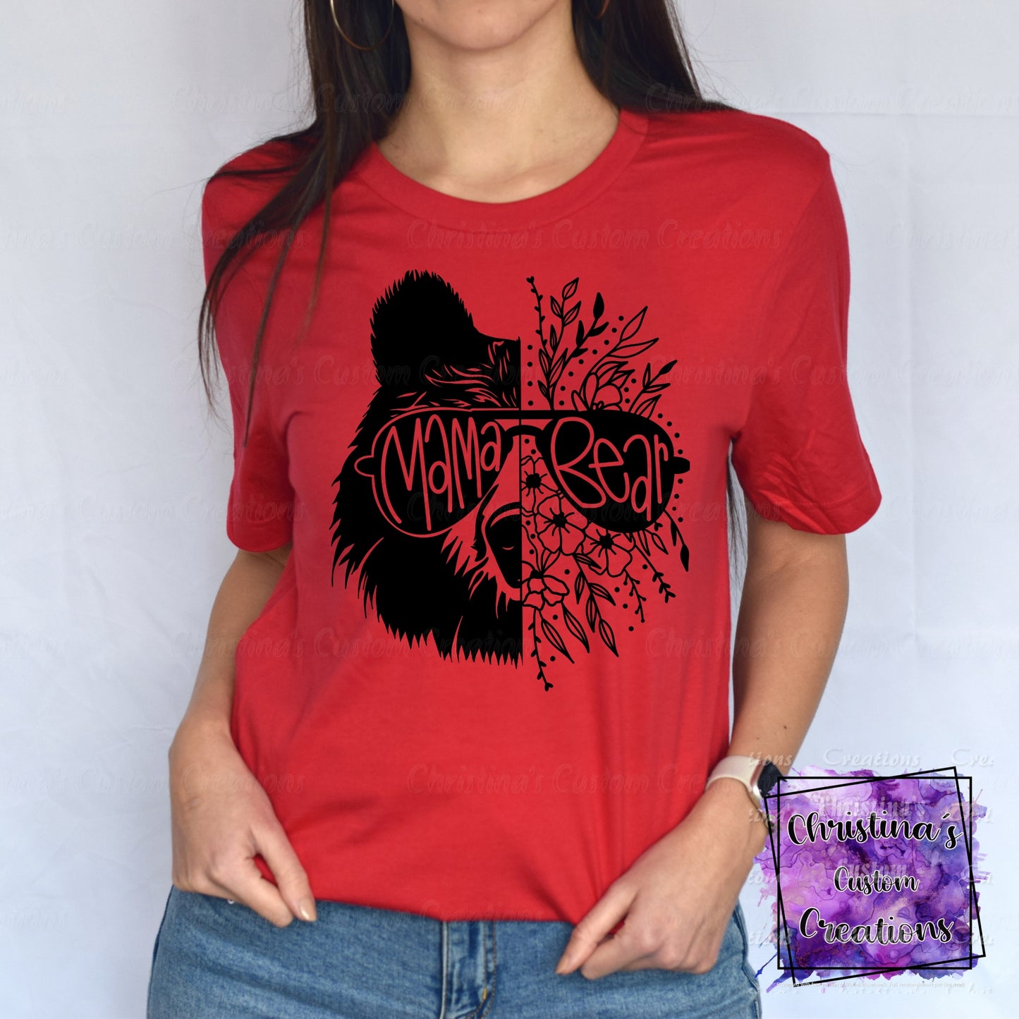Mama Bear T-Shirt | Trendy Mama Shirt | Fast Shipping | Super Soft Shirts for Women | Gift for Mom