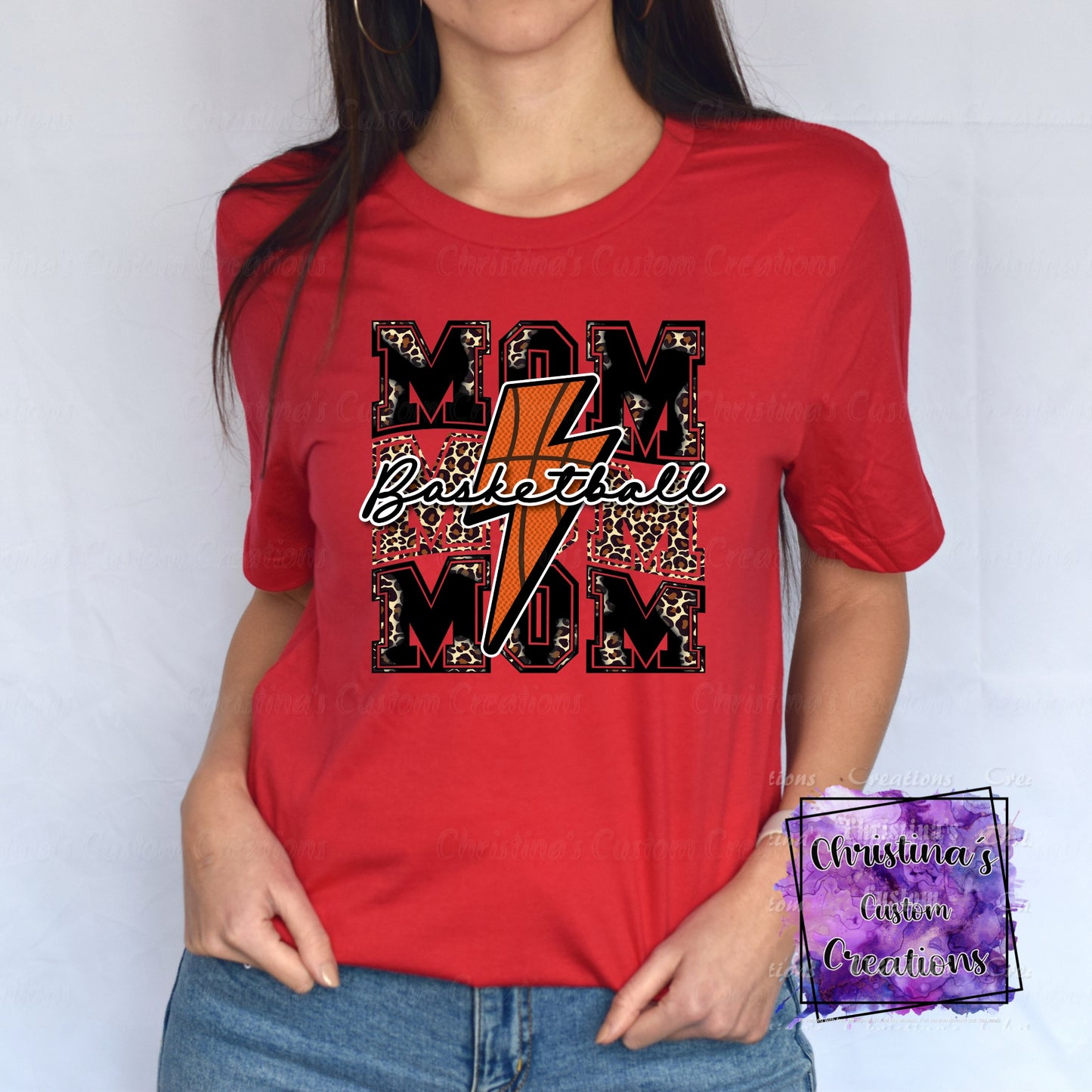 Basketball Mom T-Shirt | Trendy School Spirit Shirt | Basketball Shirt | Super Soft Shirts for Women | Bella Canvas