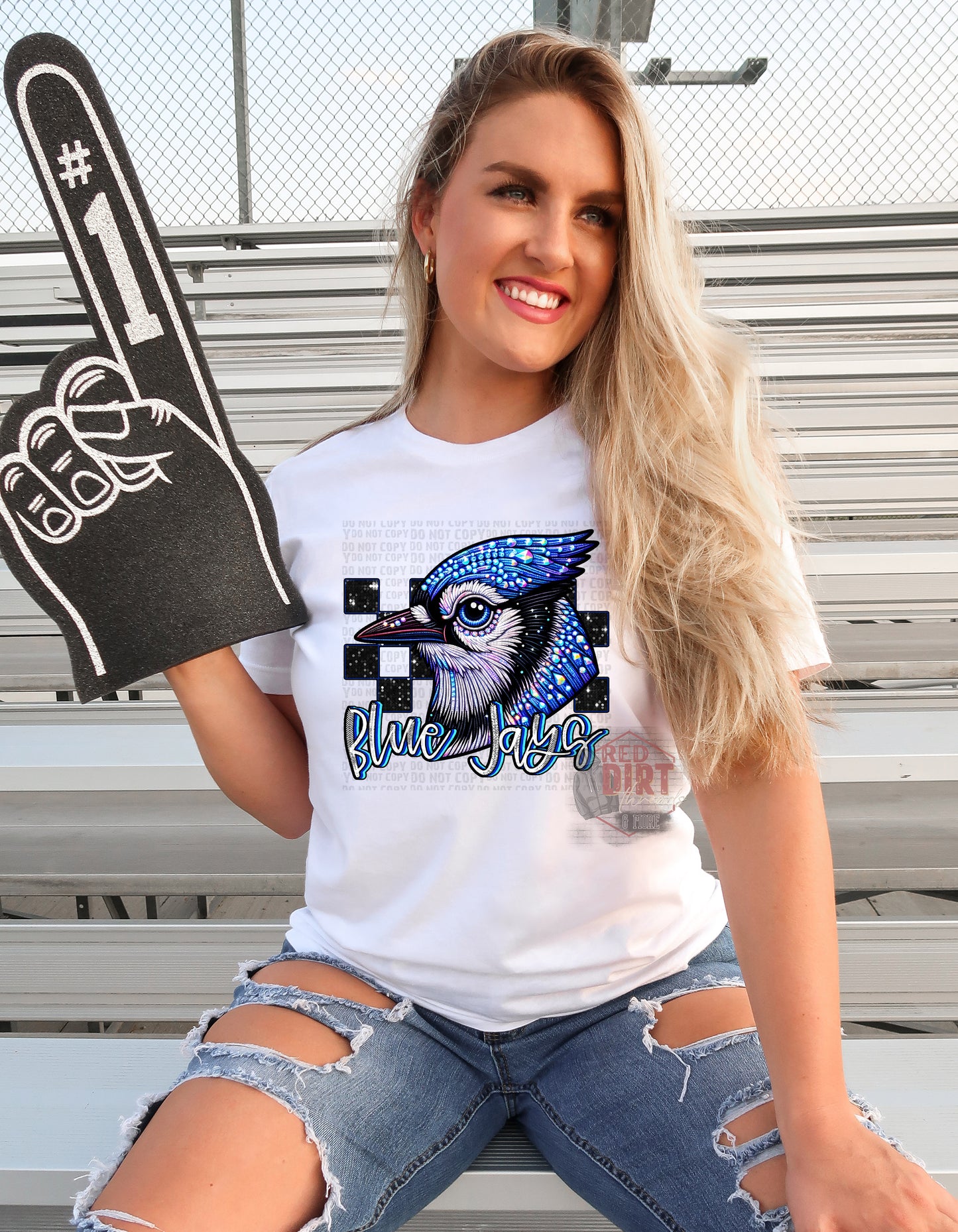 Blue Jays DTF Transfer | Trendy School Spirit DTF Transfer | Ready to Press | High Quality DTF Transfers | Fast Shipping