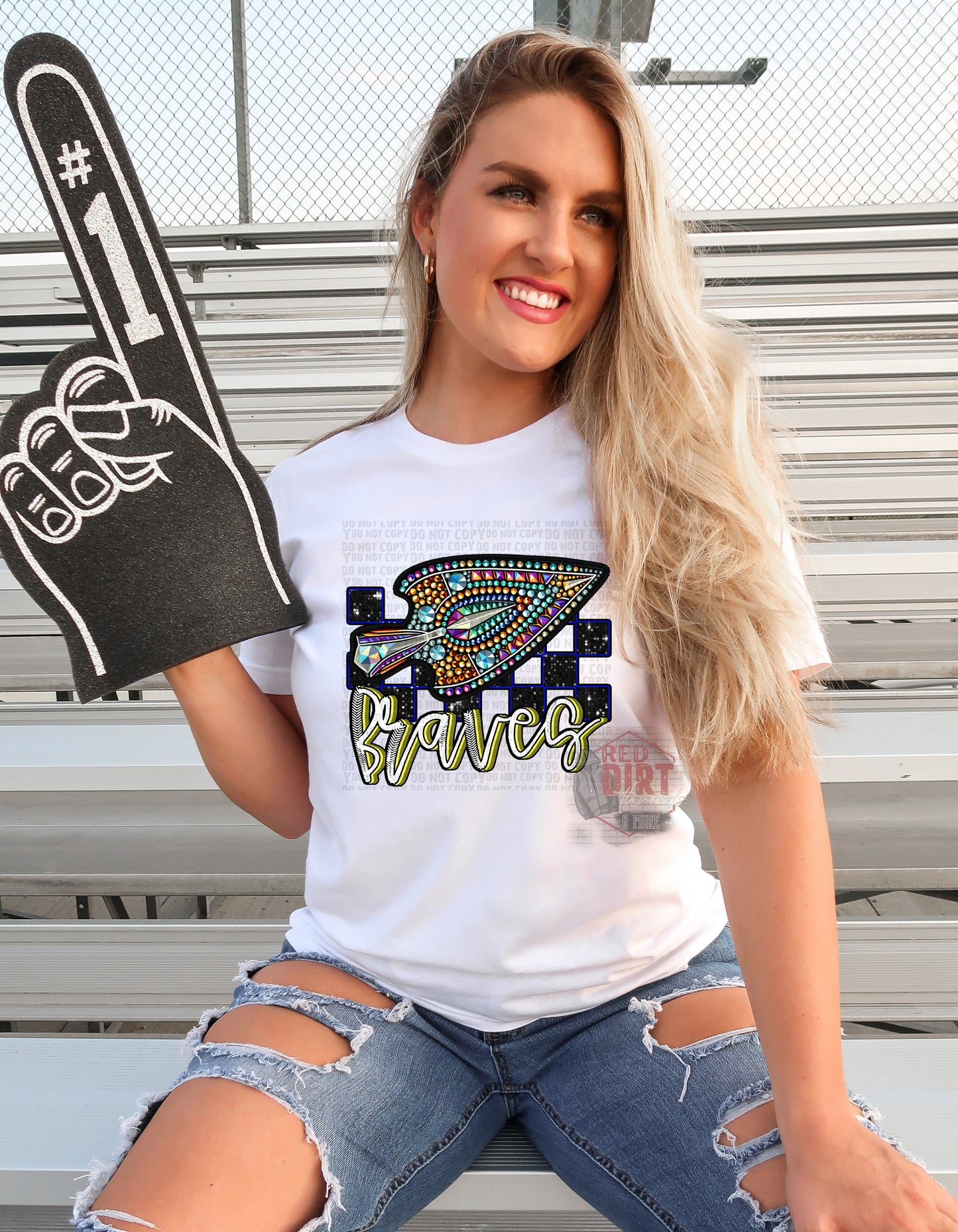 Braves DTF Transfer | Trendy School Spirit DTF Transfer | Ready to Press | High Quality DTF Transfers | Fast Shipping