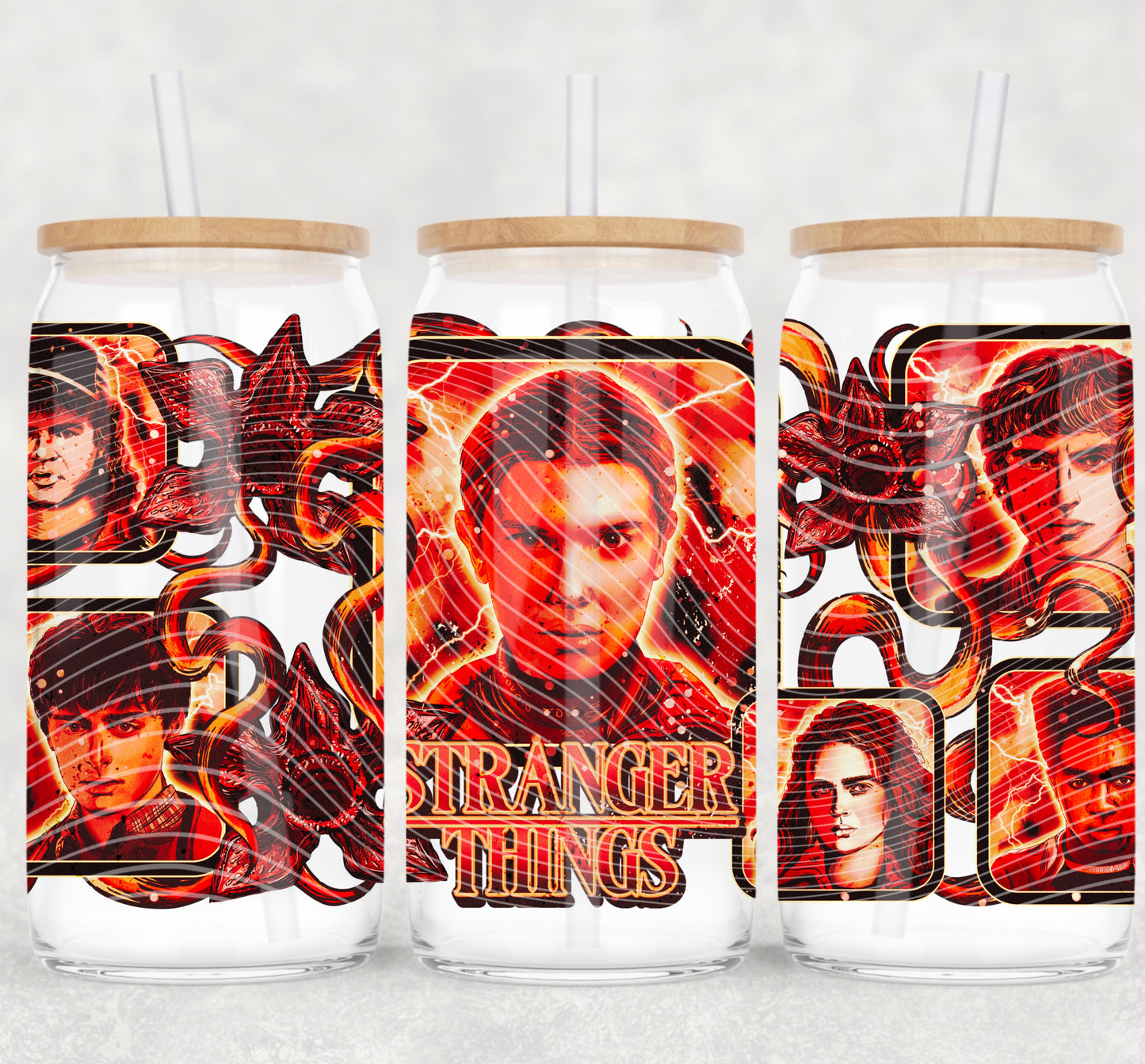 ST UV DTF Libbey Transfer | Trendy Movie Libbey Wrap | Ready to Transfer | High Quality | Waterproof UV Transfer