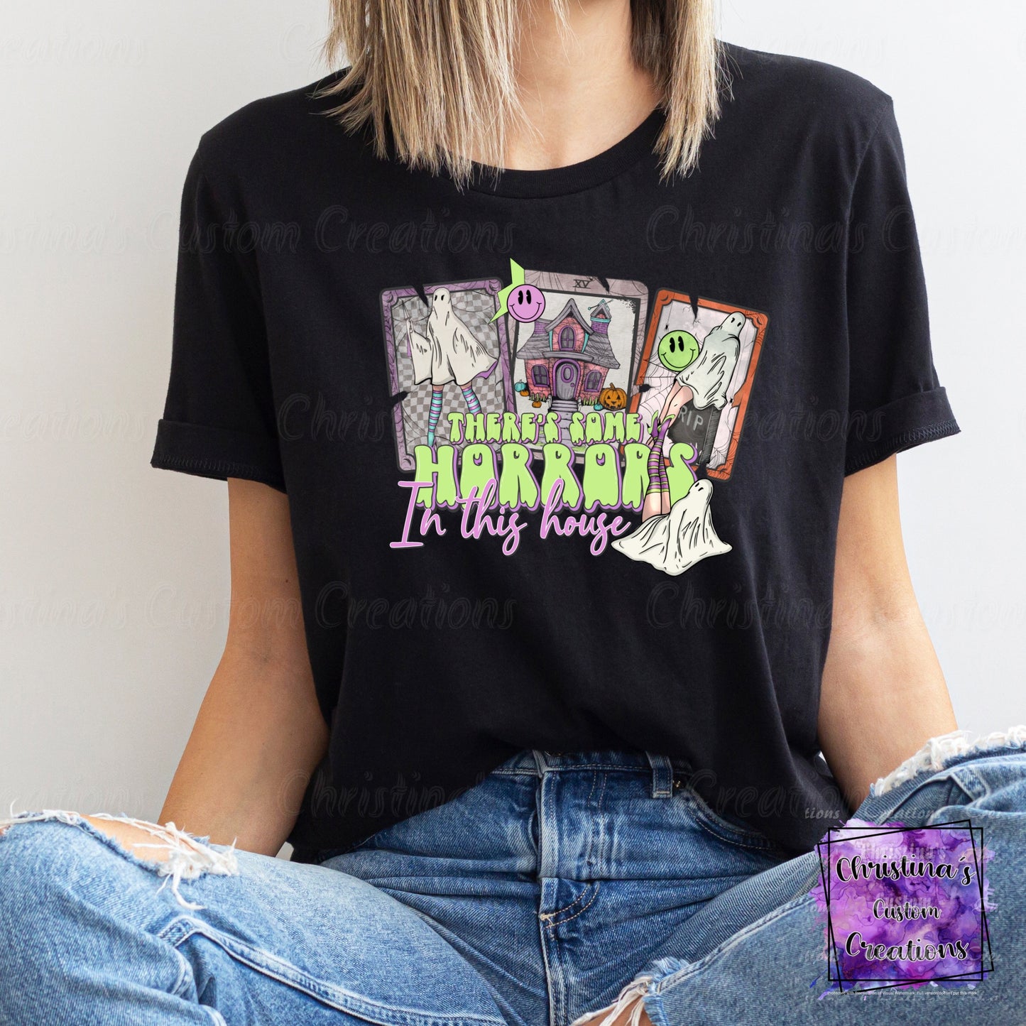 There's Some Horrors in this House DTF Transfer