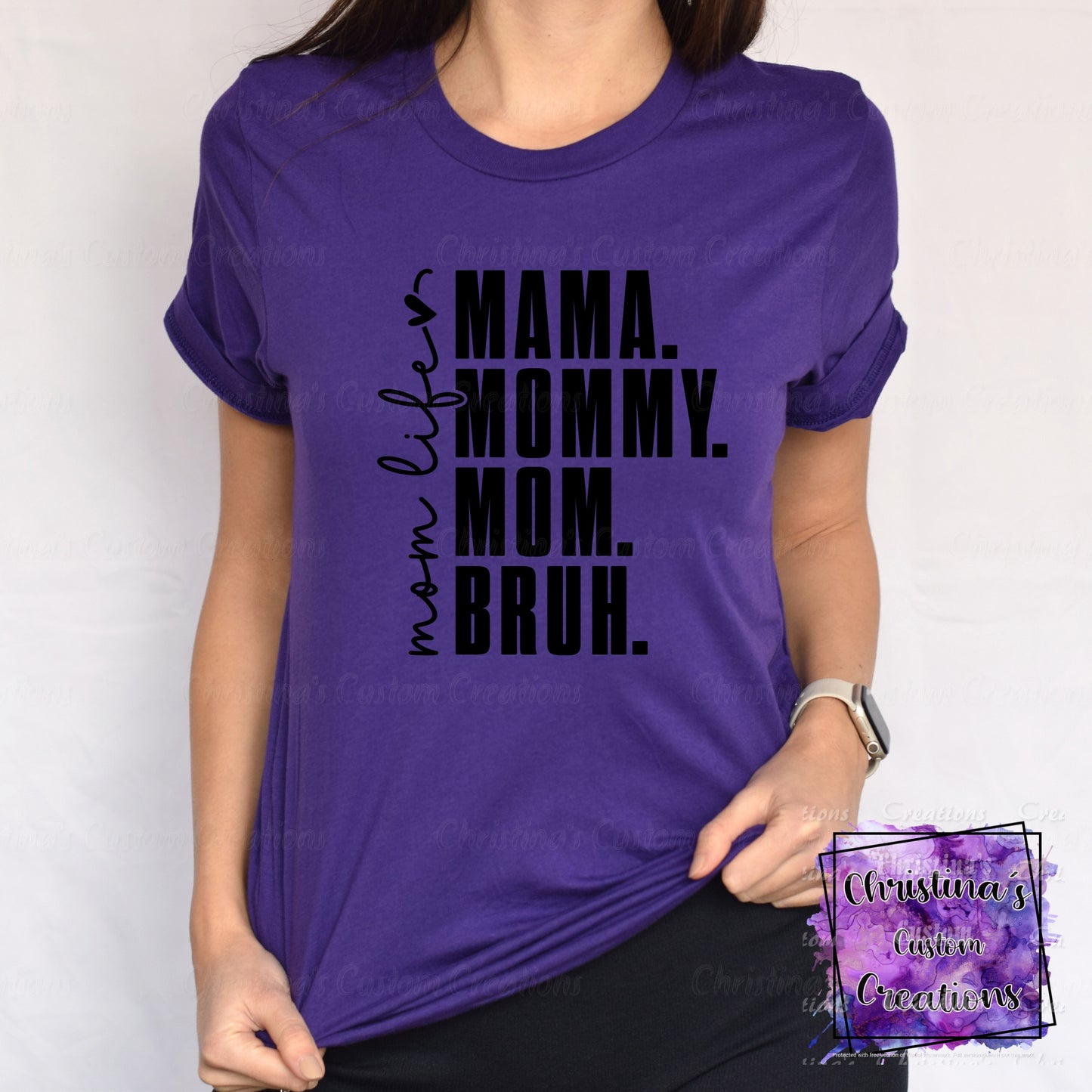 Mom Life T-Shirt | Trendy Mama Shirt | Fast Shipping | Super Soft Shirts for Women | Gift for Mom