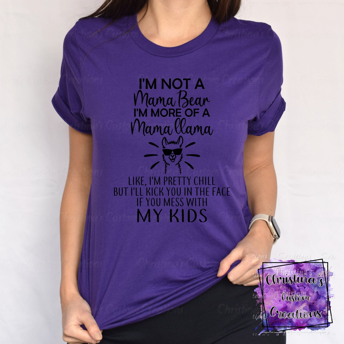 Mama Llama T-Shirt | Funny Mama Shirt | Fast Shipping | Super Soft Shirts for Women | Gift for Mom