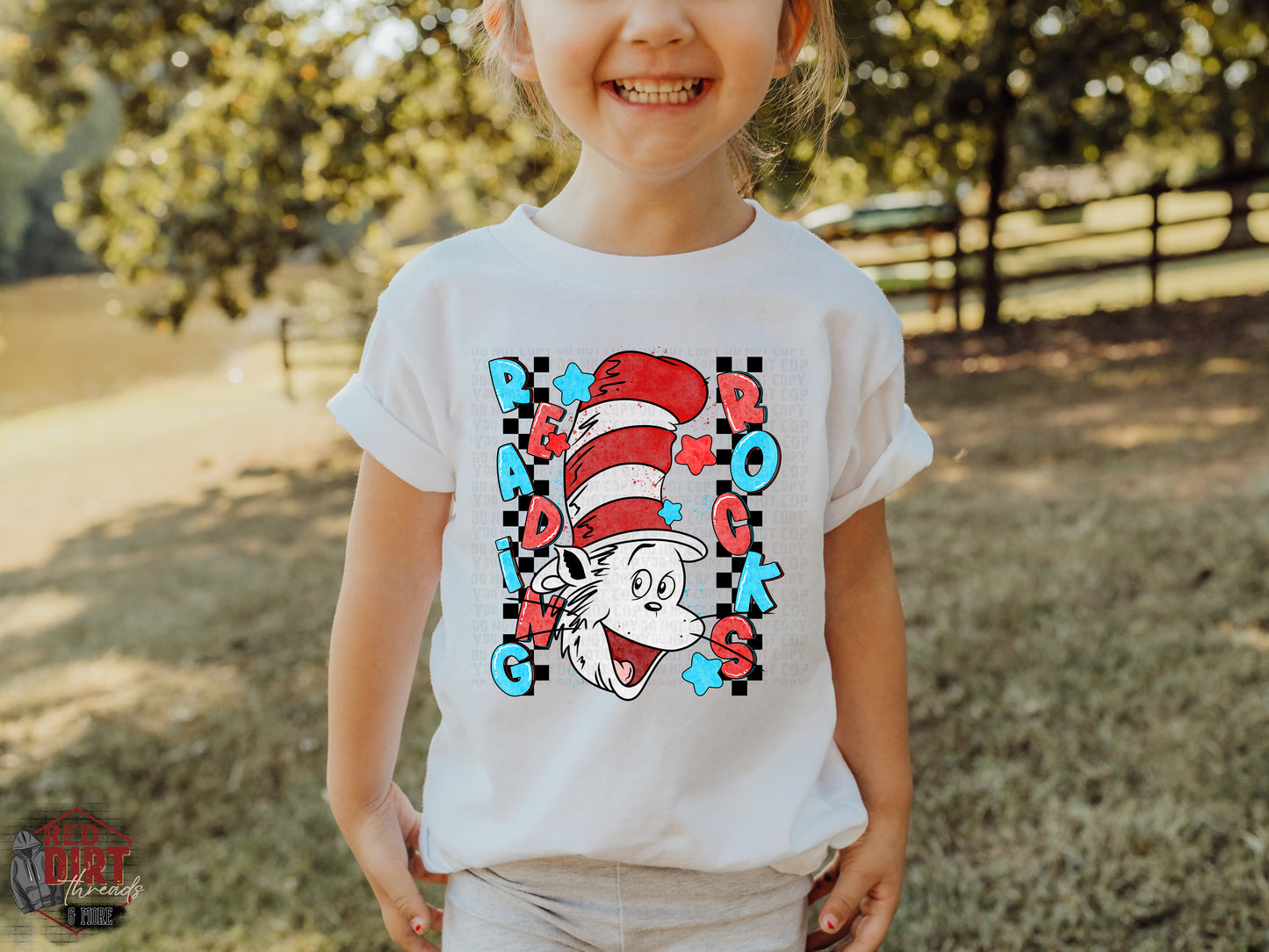 Reading Rocks DTF Transfer | Trendy School DTF Transfer | Ready to Press | High Quality DTF Transfers | Fast Shipping