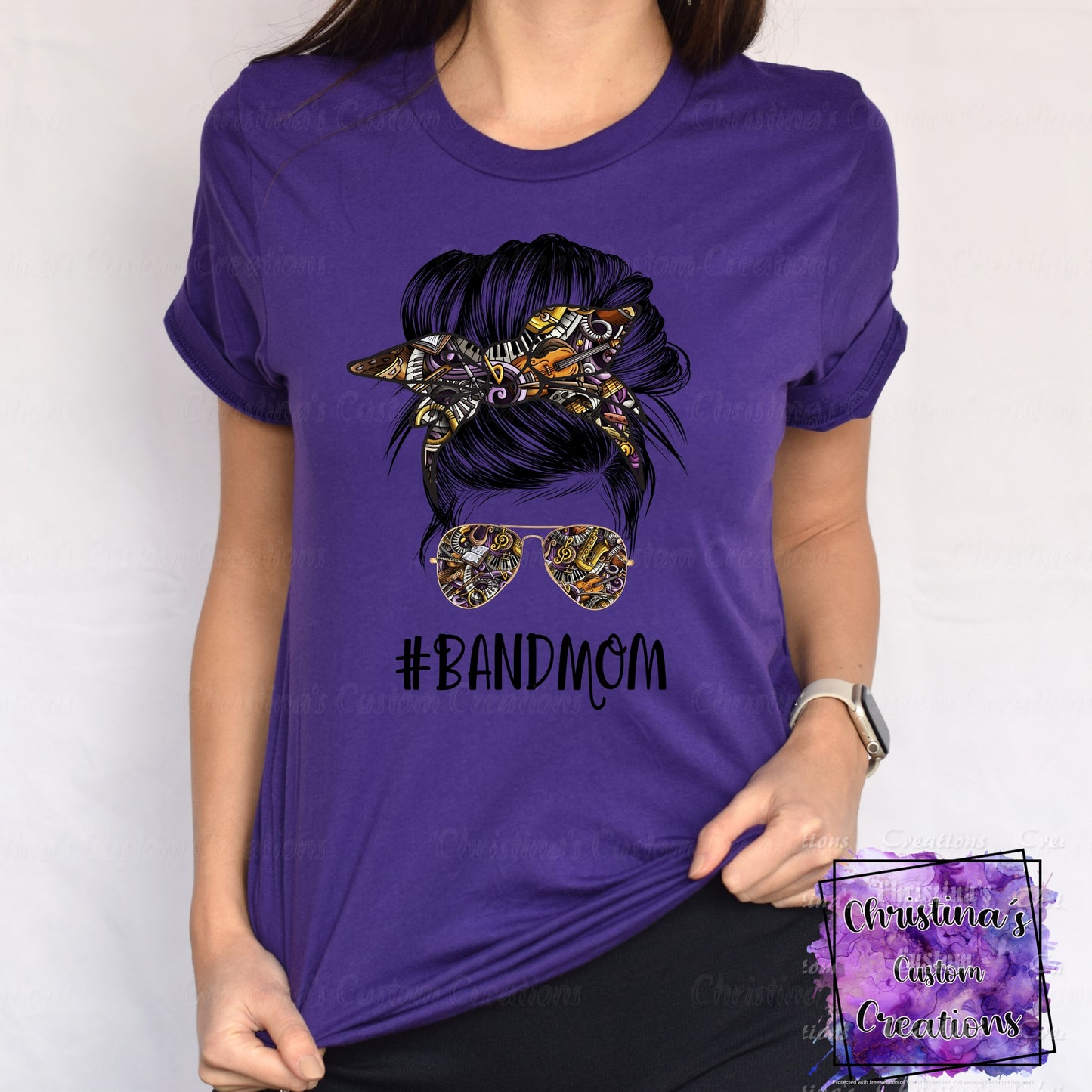 Band Mom T-Shirt | Trendy School Spirit Shirt | Fast Shipping | Super Soft Shirts for Men/Women/Kid's | Bella Canvas