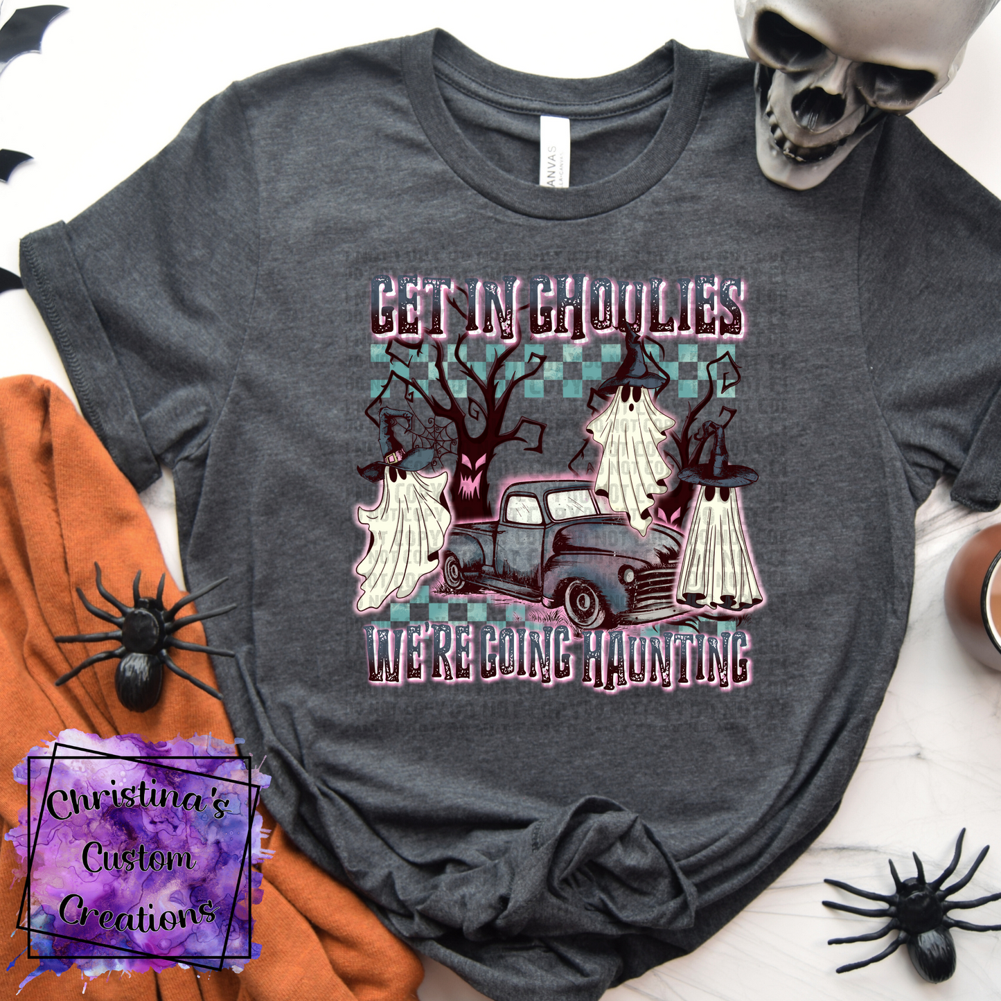 Get In Ghoulies Were Going Haunting T-Shirt | Trendy Halloween Shirt |Funny Halloween Shirt | Fast Shipping | Super Soft Shirts for Women