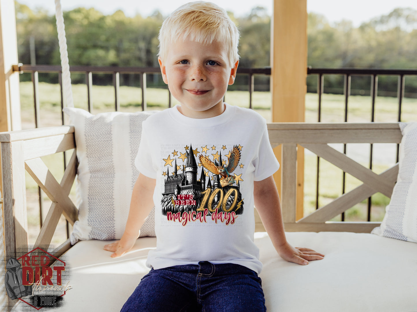 It's Been 100 Magical Days DTF Transfer | Trendy School DTF Transfer | Ready to Press | High Quality DTF Transfers | Fast Shipping