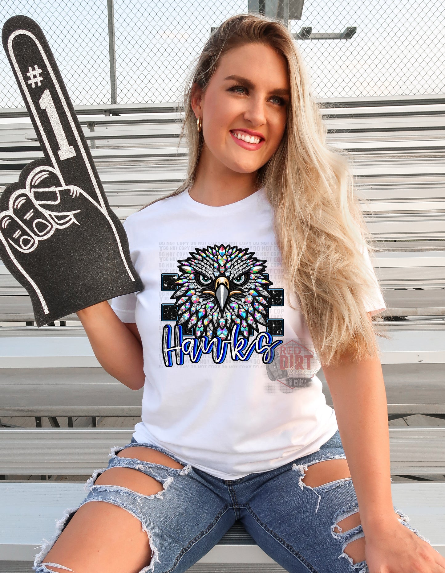 Hawks DTF Transfer | Trendy School Spirit DTF Transfer | Ready to Press | High Quality DTF Transfers | Fast Shipping