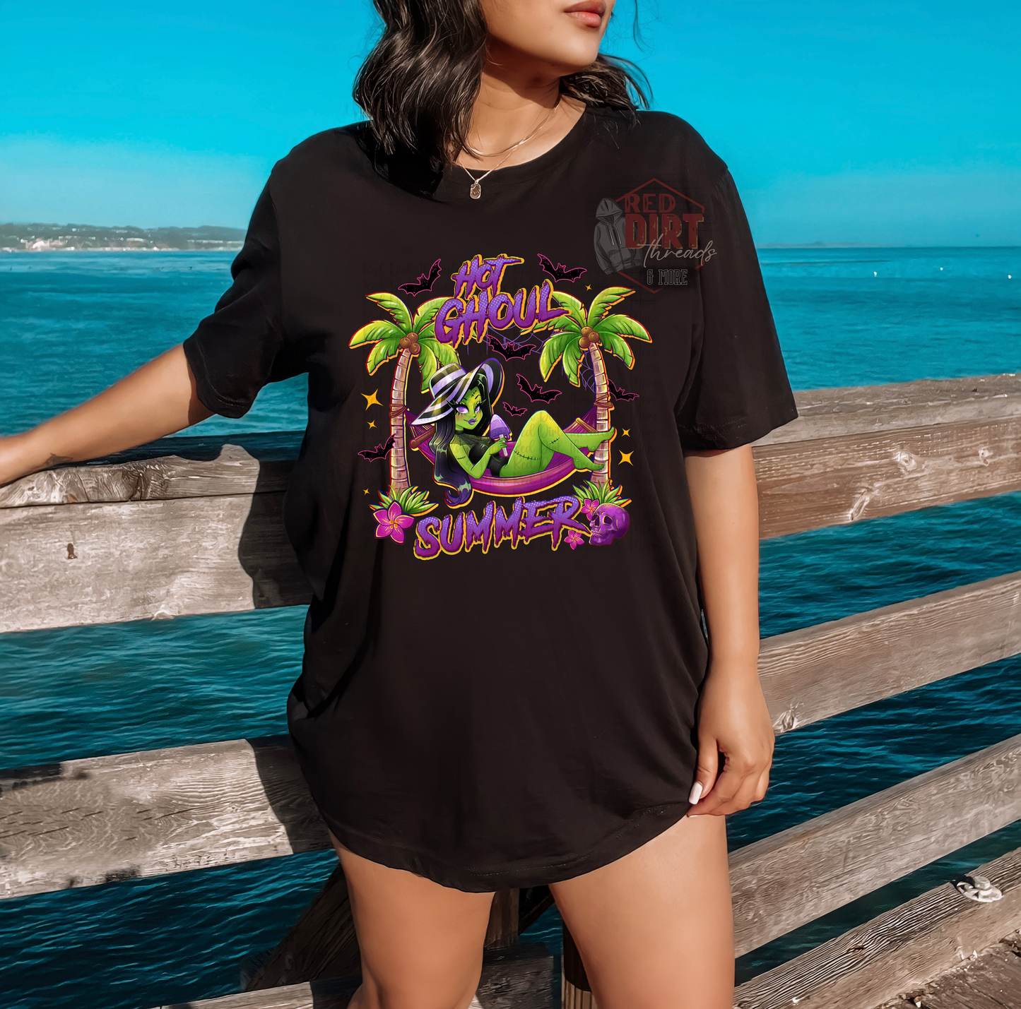 Hot Ghoul Summer T-Shirt | Trendy Summer Shirt | Fast Shipping | Super Soft Shirts for Men/Women/Kid's