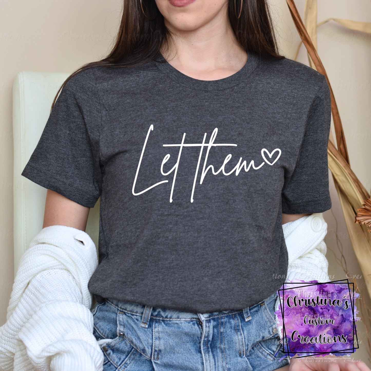 Let Them T-Shirt | Mental Health Awareness Shirt | Fast Shipping | Super Soft Shirts for Men/Women
