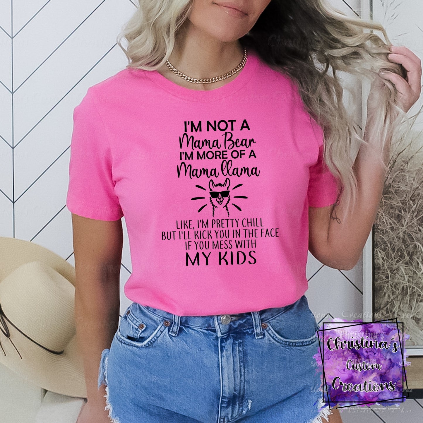 Mama Llama T-Shirt | Funny Mama Shirt | Fast Shipping | Super Soft Shirts for Women | Gift for Mom