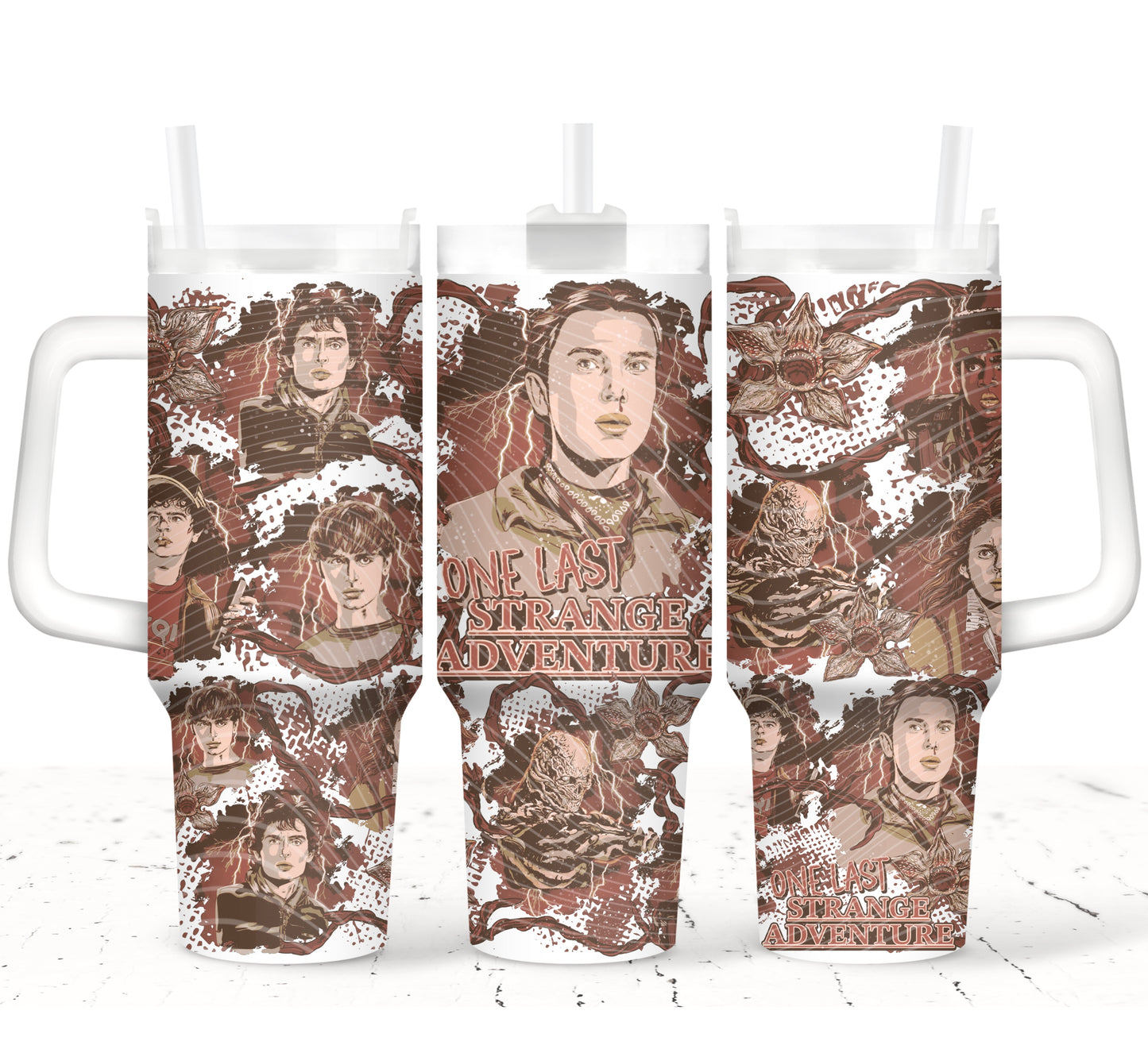 Last Adventure UV DTF 40oz Tumbler Transfer | Trendy Movie Tumbler Wrap | Ready to Transfer | High Quality | Waterproof UV Transfer