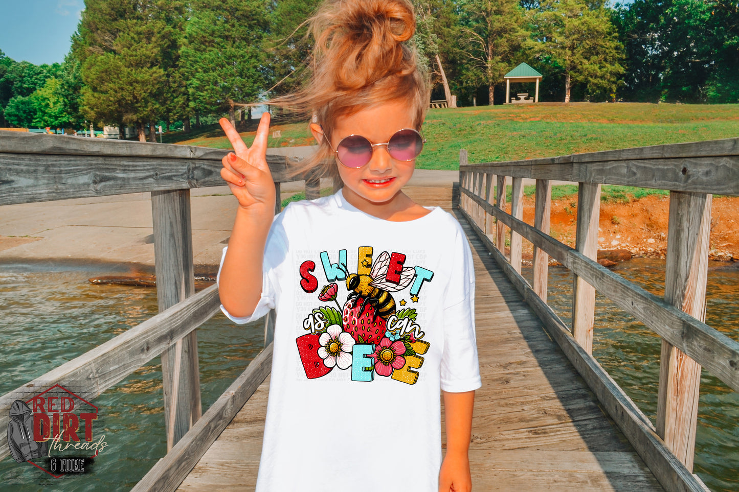 Sweet as Can Bee DTF Transfer | Trendy DTF Transfer | Ready to Press | High Quality DTF Transfers | Fast Shipping