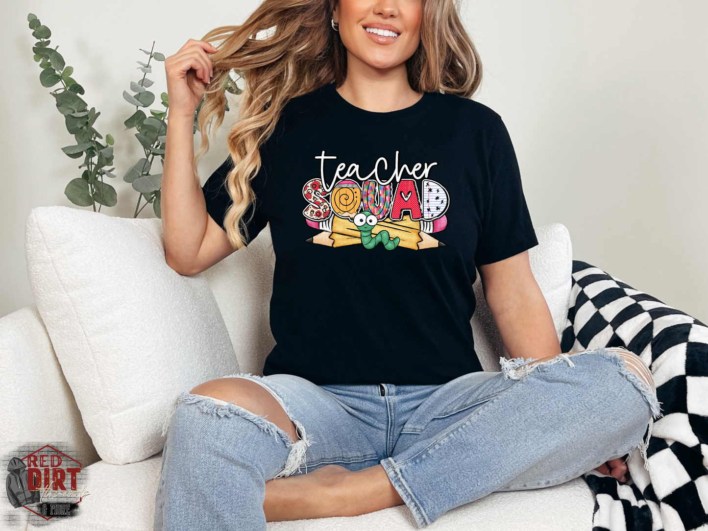 Teacher Squad DTF Transfer | Trendy DTF Transfer | Ready to Press | High Quality DTF Transfers | Fast Shipping