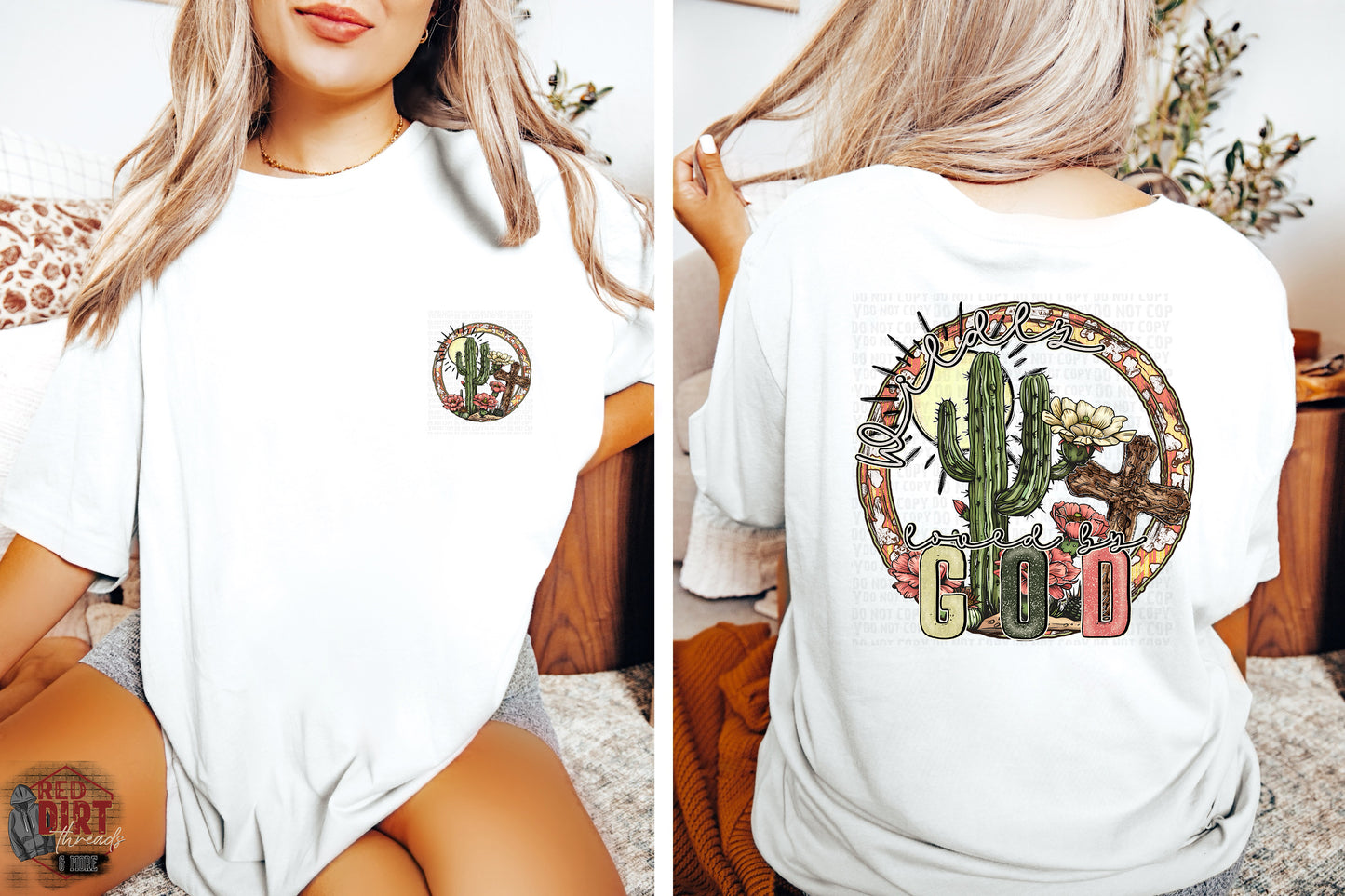 Wildly Loved By God DTF Transfer | Trendy Christian DTF Transfer | Ready to Press | High Quality DTF Transfers | Fast Shipping