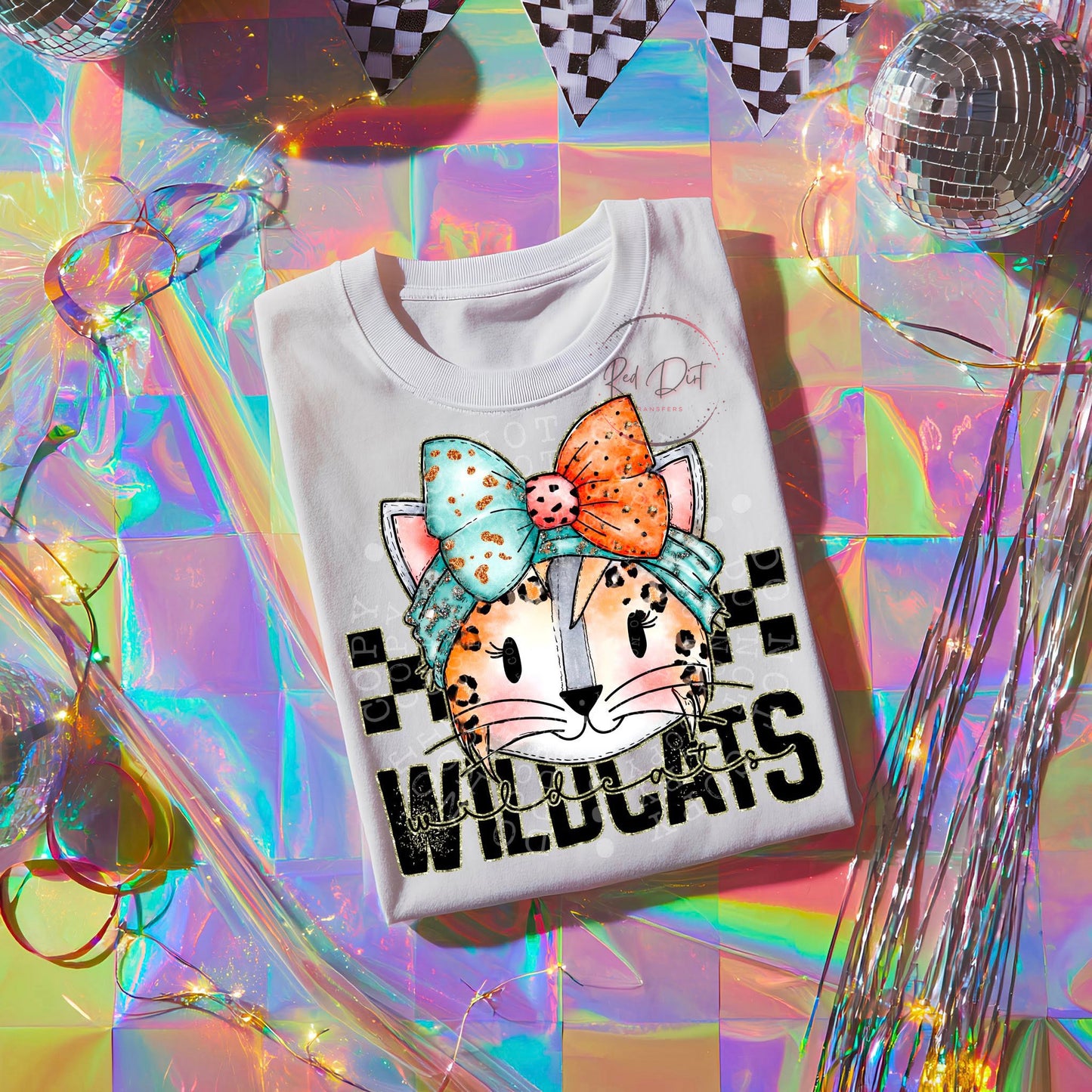 Colorful Wildcats T-Shirt | Trendy School Spirit Shirt | Fast Shipping | Super Soft Shirts for Men/Women/Kid's