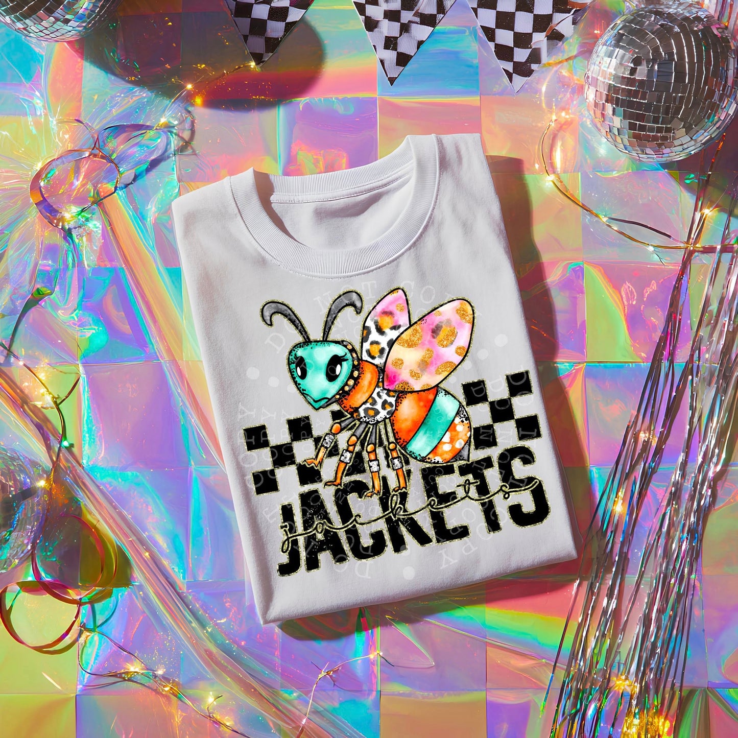 Colorful Jackets DTF Transfer | Trendy School Spirit DTF Transfer | High Quality Image Transfers | Ready to Press | Instant Peel