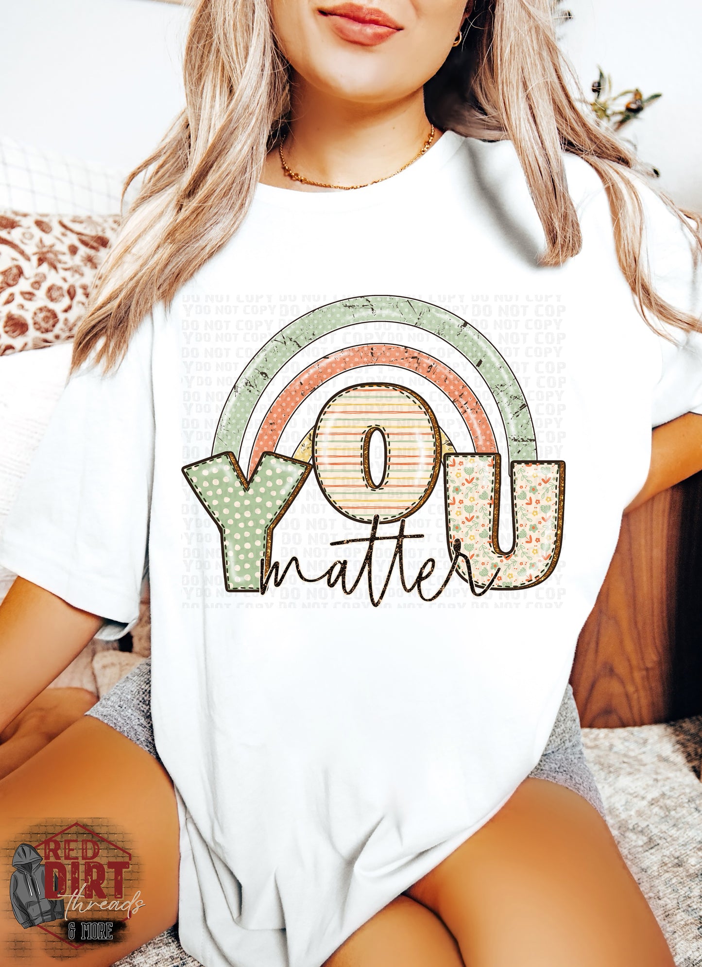 You Matter DTF Transfer | Trendy Uplifting DTF Transfer | Ready to Press | High Quality DTF Transfers | Fast Shipping