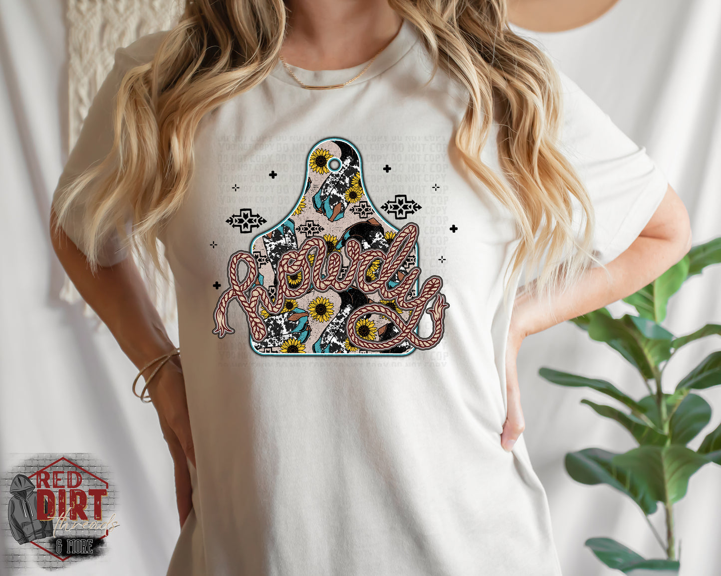 Howdy DTF Transfer | Trendy Boho DTF Transfer | Ready to Press | High Quality DTF Transfers | Fast Shipping