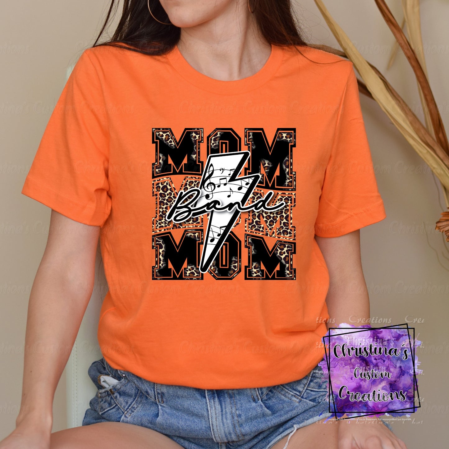 Band Mom T-Shirt | Trendy School Spirit Shirt | Fast Shipping | Super Soft Shirts for Men/Women/Kid's | Bella Canvas