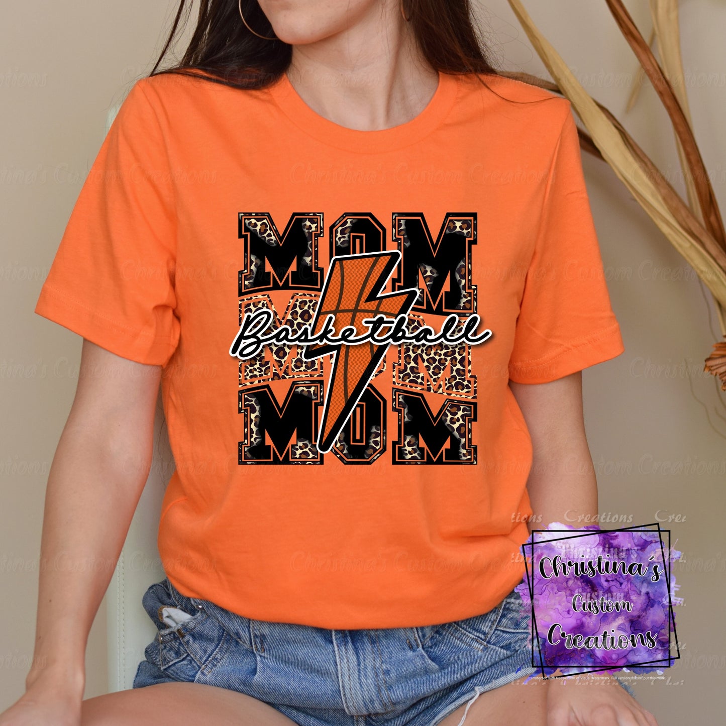 Basketball Mom T-Shirt | Trendy School Spirit Shirt | Basketball Shirt | Super Soft Shirts for Women | Bella Canvas