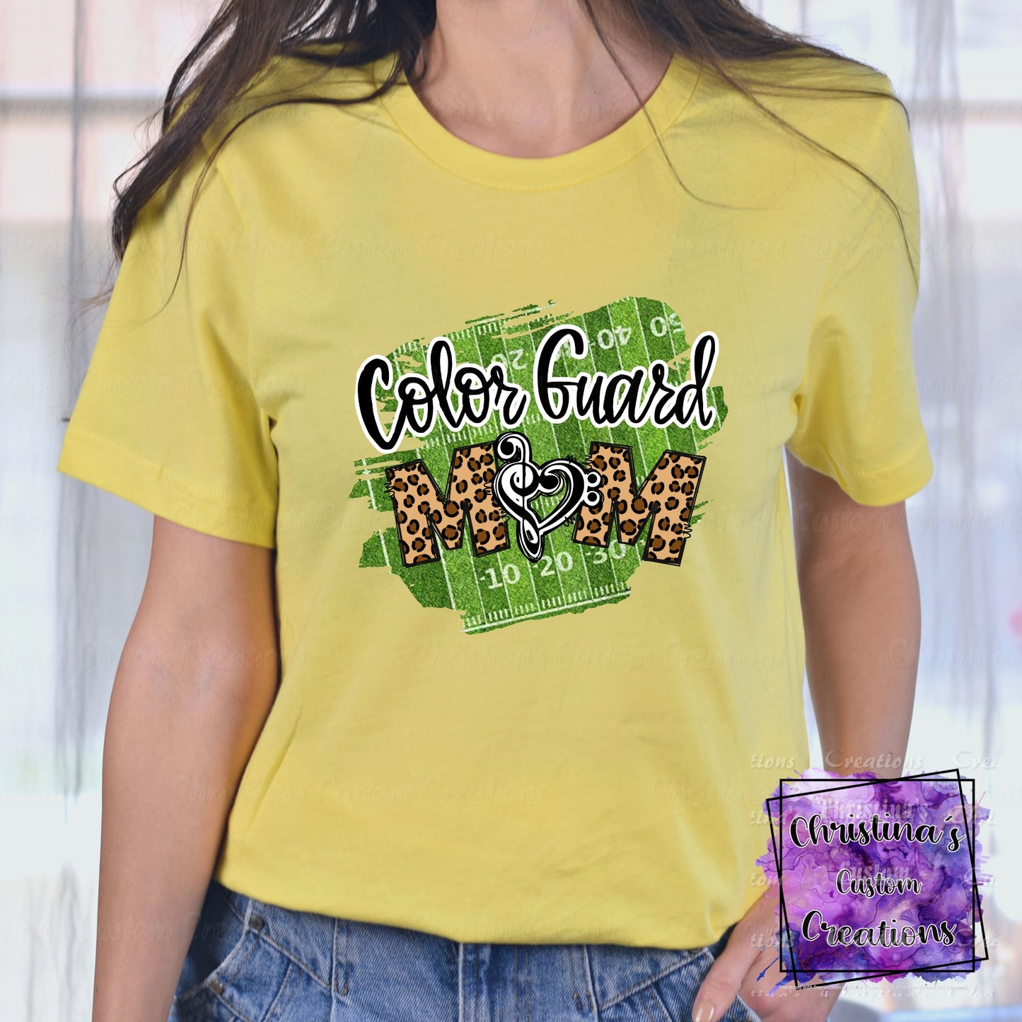 Colorguard Mom T-Shirt | Trendy School Spirit Shirt | Fast Shipping | Super Soft Shirts for Men/Women/Kid's | Bella Canvas