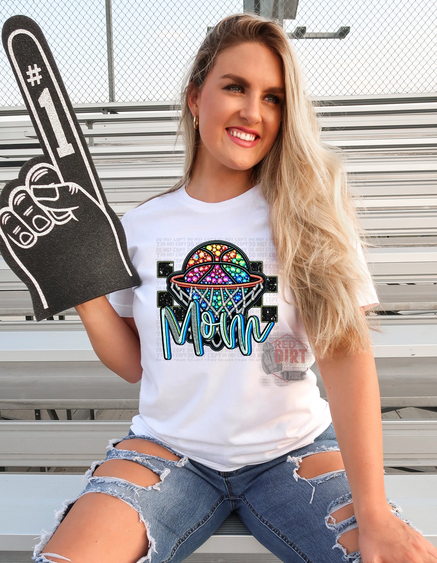 Basketball Mom DTF Transfer | Trendy School Spirit DTF Transfer | Ready to Press | High Quality DTF Transfers | Fast Shipping