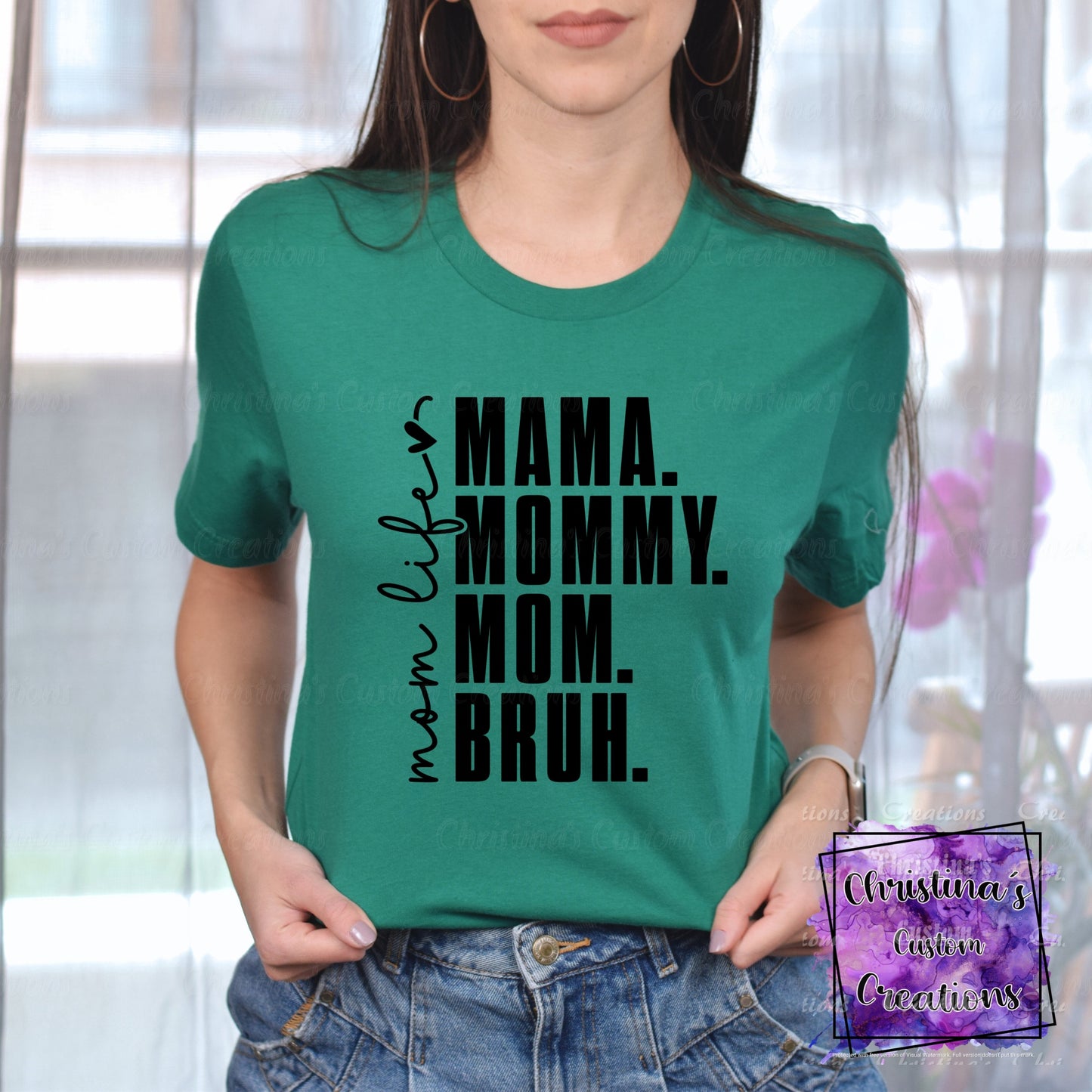 Mom Life T-Shirt | Trendy Mama Shirt | Fast Shipping | Super Soft Shirts for Women | Gift for Mom