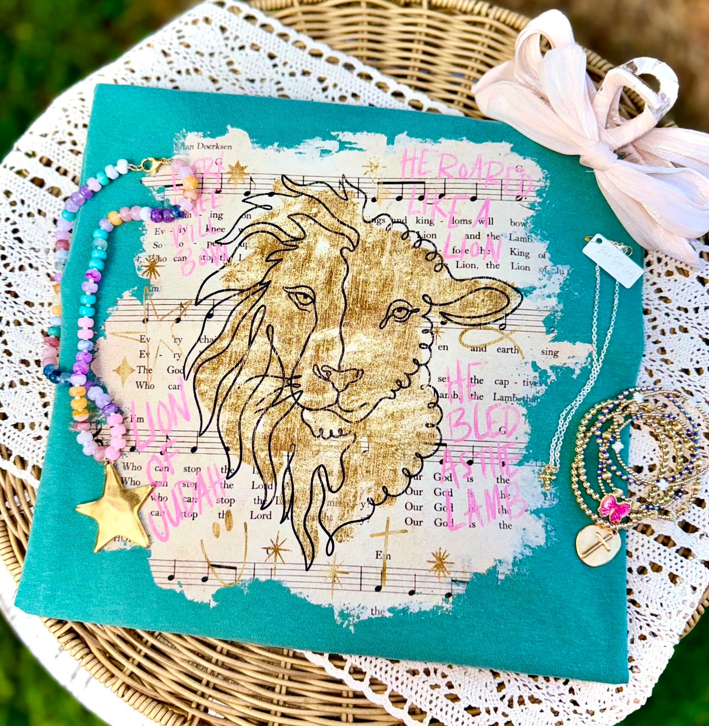 Lion Christian DTF Transfer, Faith Shirt Transfer, Religious Lion Transfer, Bible Verse Transfer, Christian Apparel
