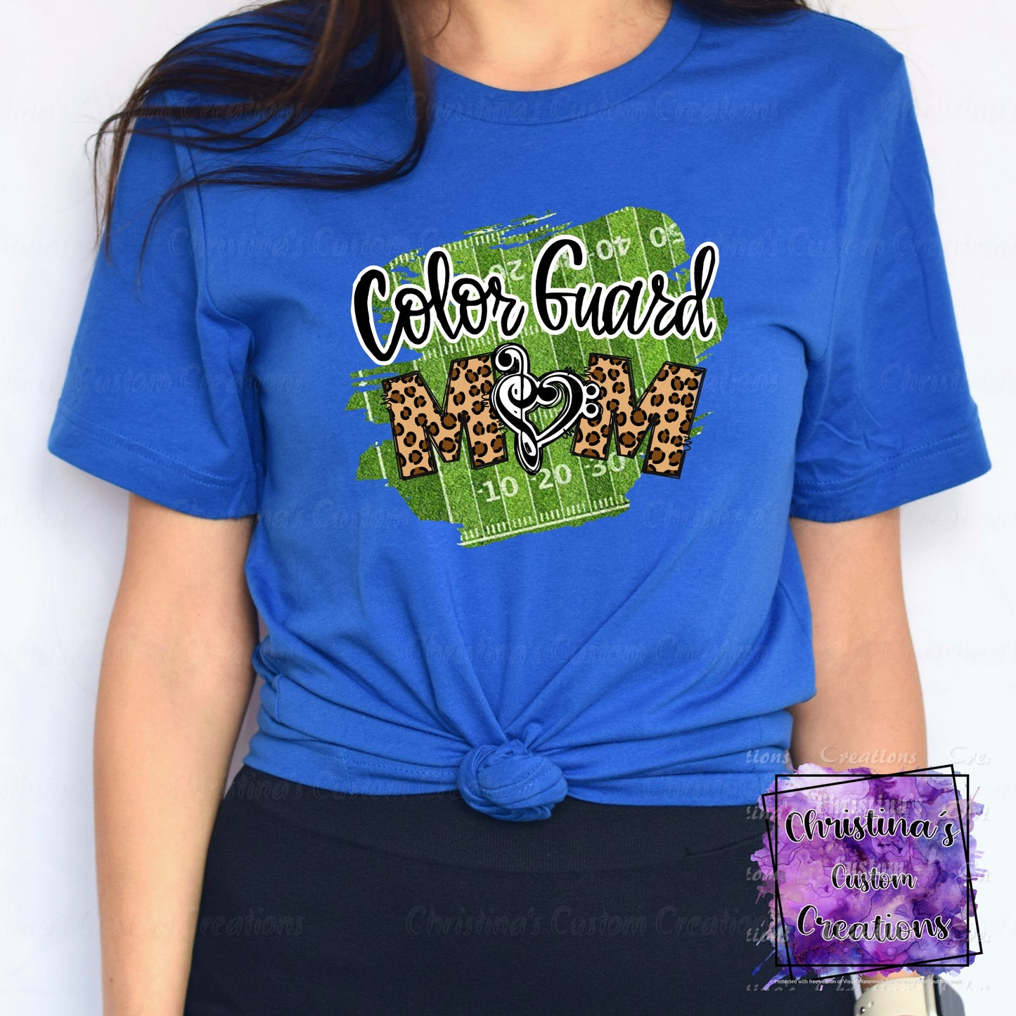 Colorguard Mom T-Shirt | Trendy School Spirit Shirt | Fast Shipping | Super Soft Shirts for Men/Women/Kid's | Bella Canvas