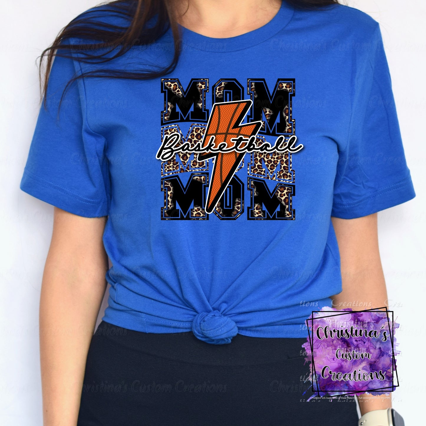 Basketball Mom T-Shirt | Trendy School Spirit Shirt | Basketball Shirt | Super Soft Shirts for Women | Bella Canvas
