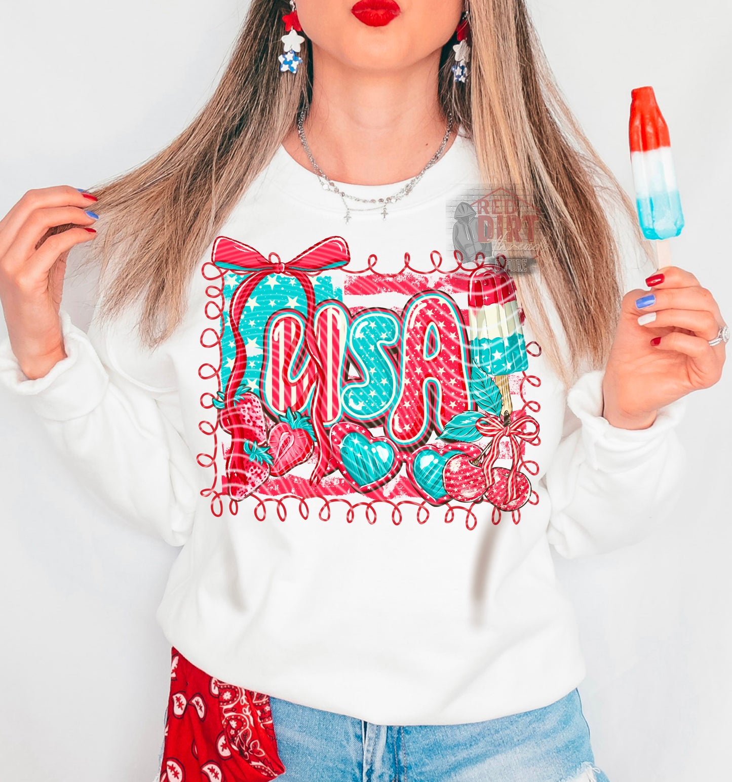 USA DTF Transfer | Trendy Independence Day DTF Transfer | High Quality Image Transfers | Ready to Press | Fast Shipping