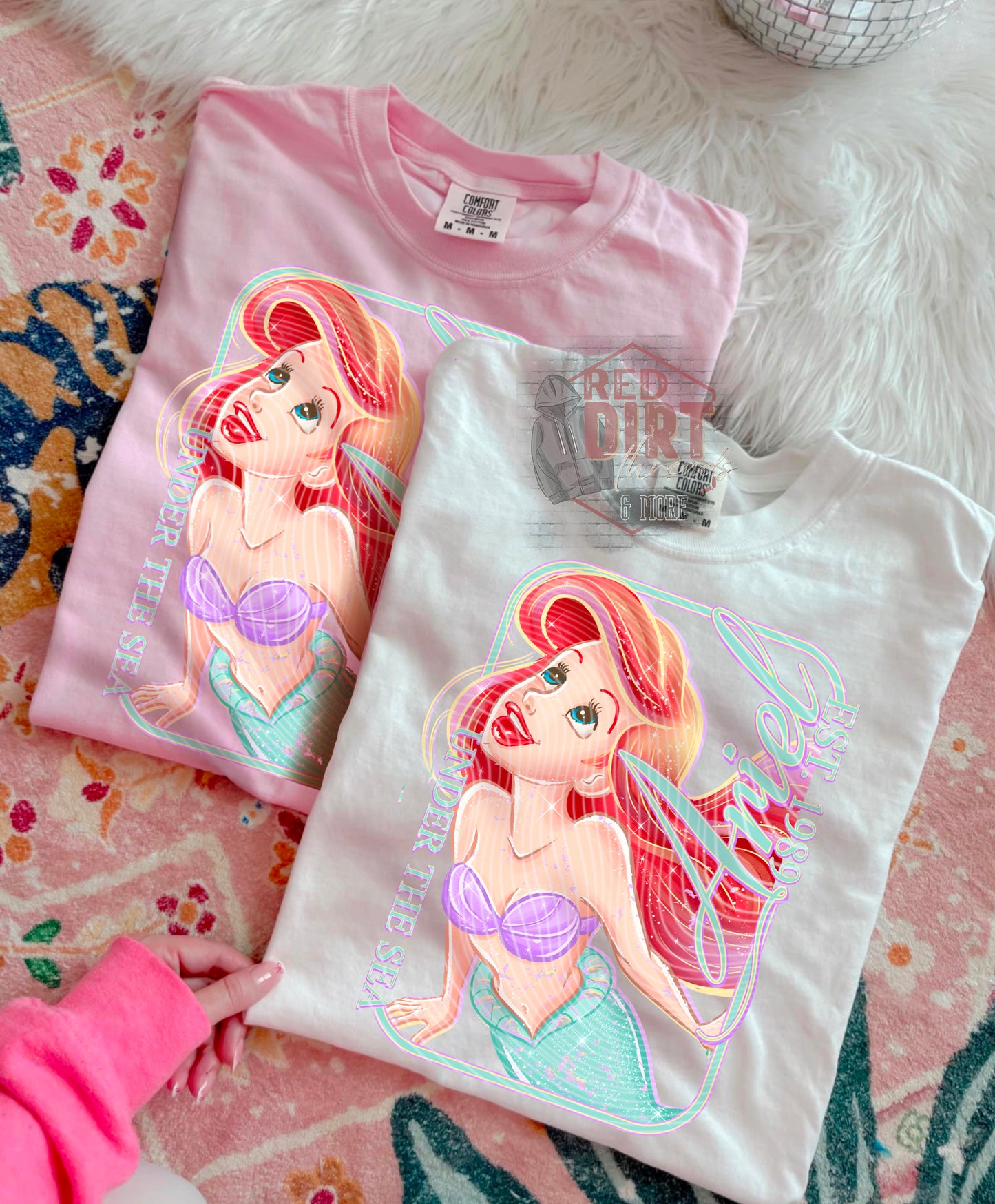 Ariel DTF Transfer | Trendy Throwback Movie DTF Transfer | High Quality Image Transfers | Ready to Press | Fast Shipping