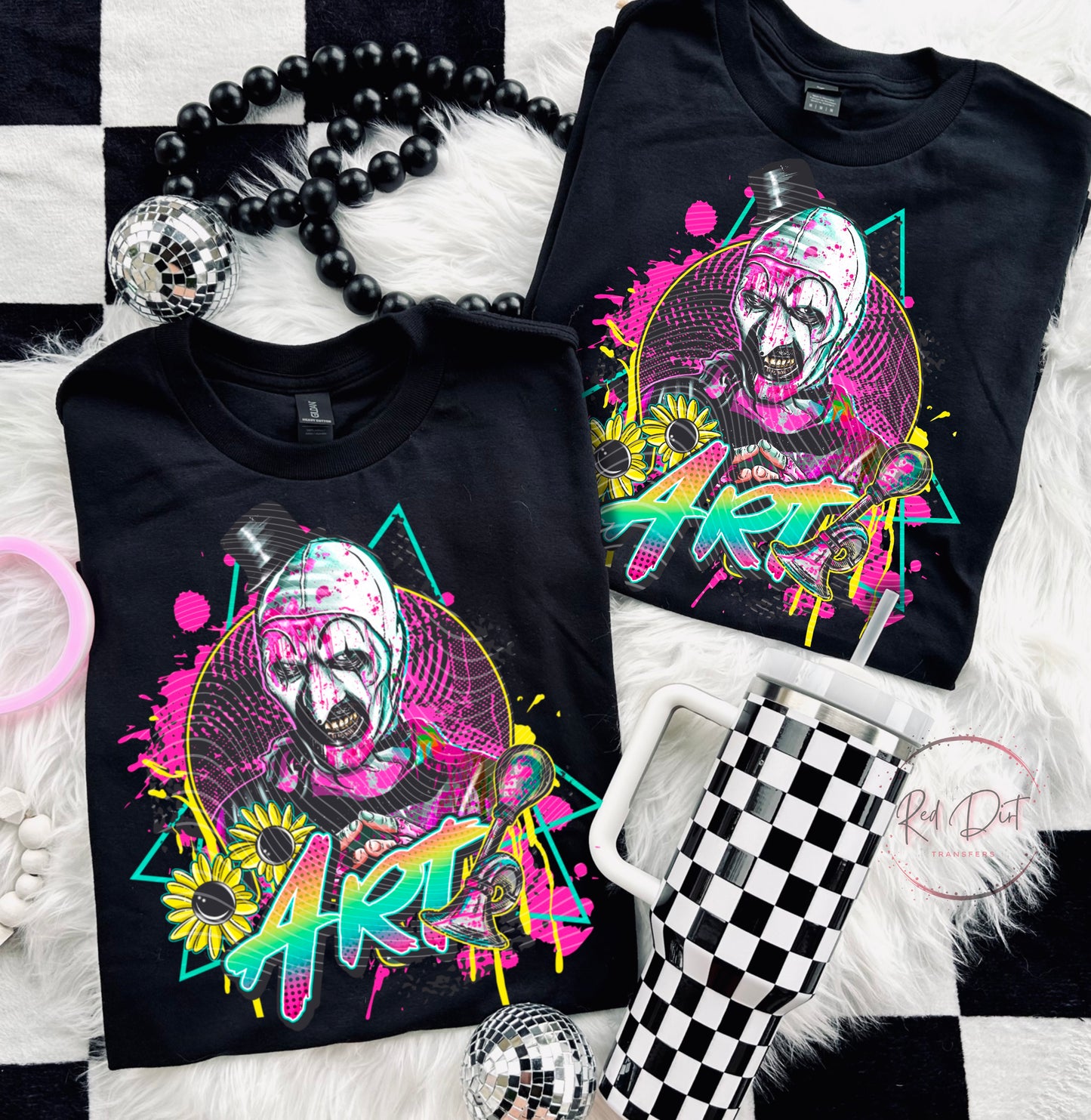 Art DTF Transfer | Trendy Horror Characters DTF Transfer | High Quality Image Transfers | Ready to Press | Fast Shipping