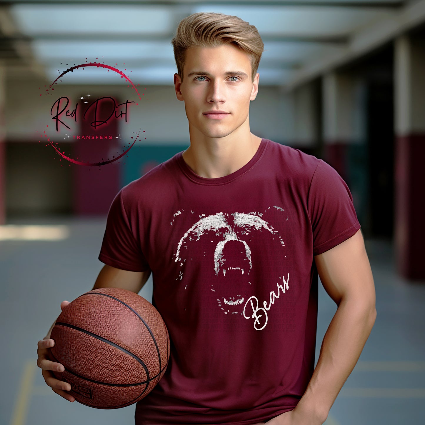 Aggressive Bears Shirt, Warriors Mascot Shirt, School Spirit Shirt, Game Day Shirt, Bella Canvas Spirit Wear, Warriors Fan Apparel