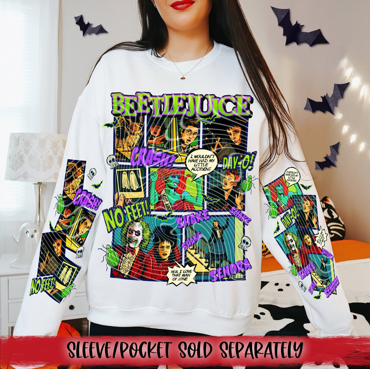 Juice DTF Transfer | Trendy Halloween DTF Transfer | High Quality Image Transfers | Ready to Press | Instant Peel