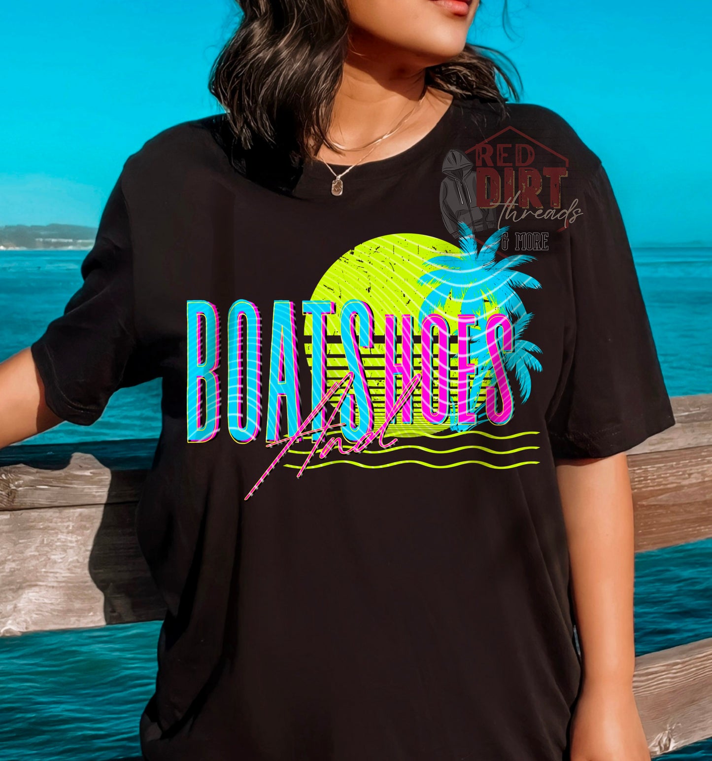 Boats and Hoes T-Shirt | Trendy Summer Shirt | Fast Shipping | Super Soft Shirts for Men/Women/Kid's