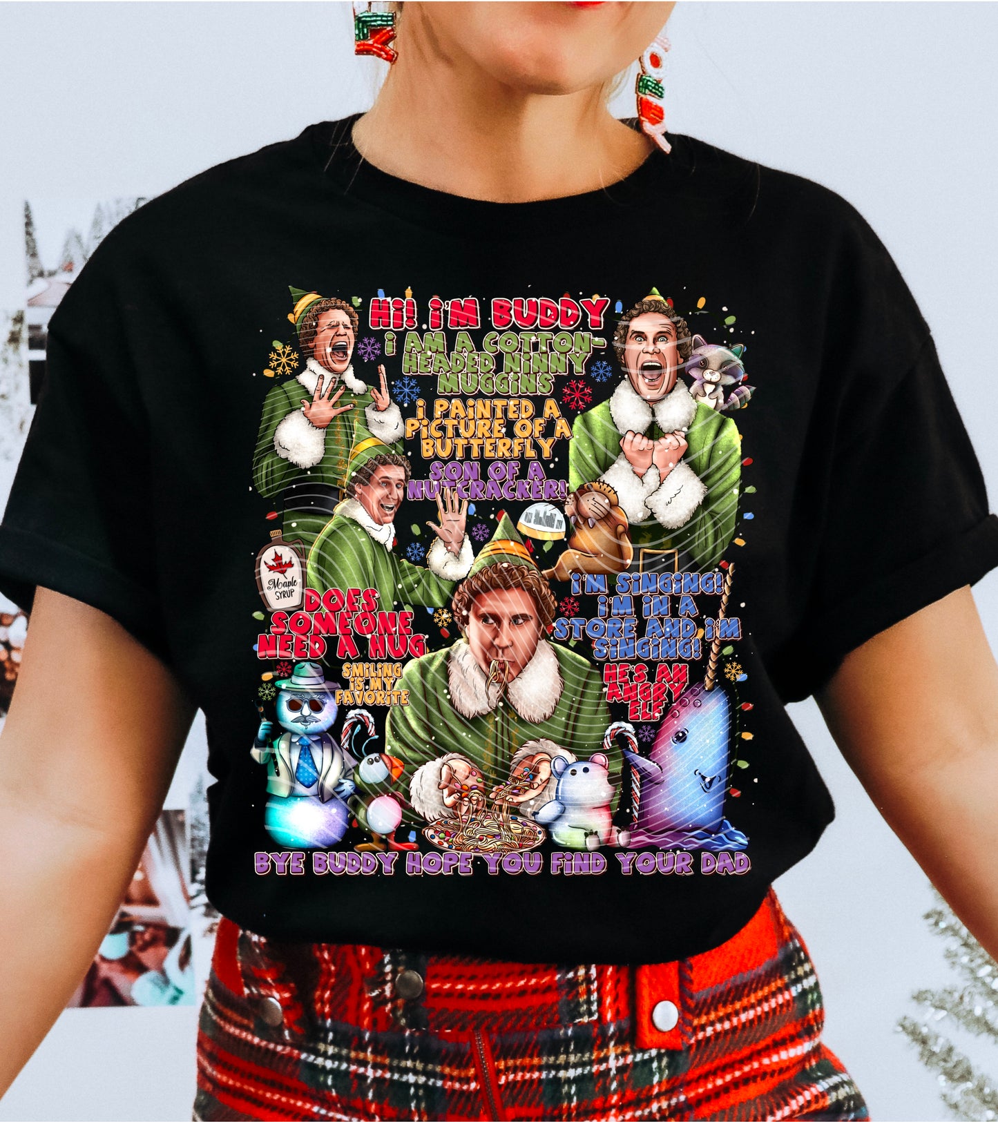 Buddy DTF Transfer | Trendy Christmas DTF Transfer | Ready to Press Transfers | High Quality DTF Transfers | Fast Shipping