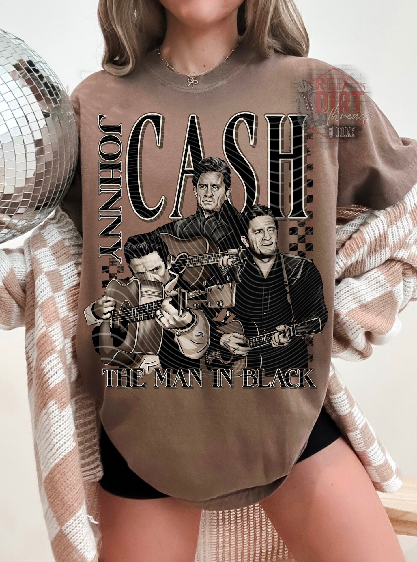 Cash DTF Transfer | Trendy Country Music DTF Transfer | Ready to Press | High Quality DTF Transfers | Fast Shipping