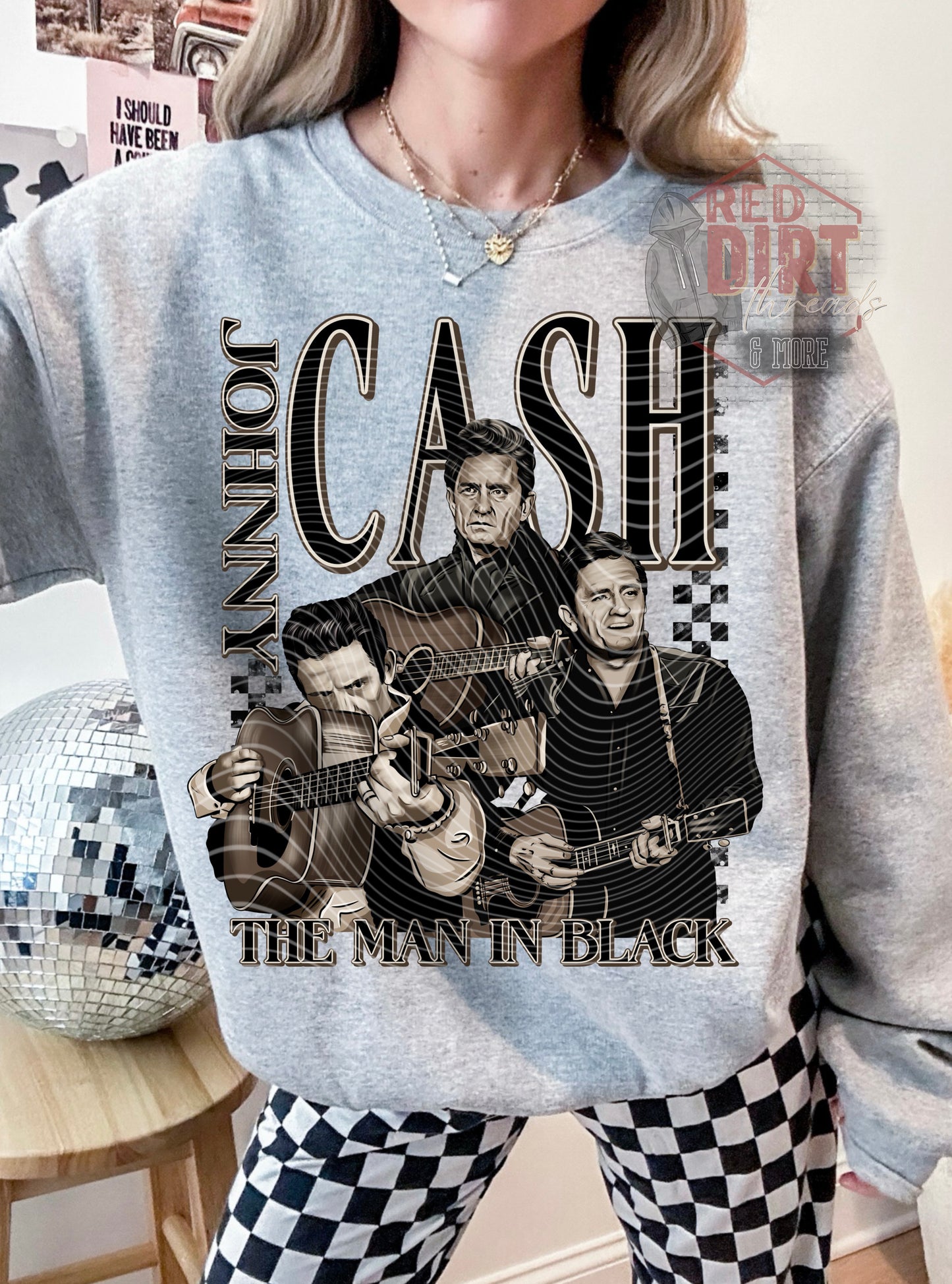 Cash DTF Transfer | Trendy Country Music DTF Transfer | Ready to Press | High Quality DTF Transfers | Fast Shipping