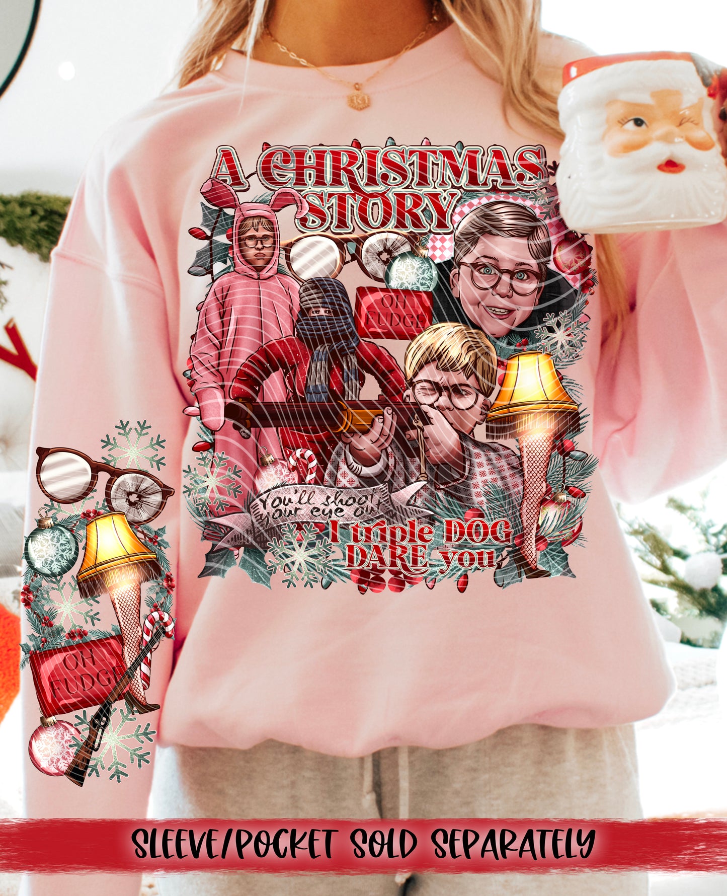 Christmas Story DTF Transfer | Christmas DTF Transfer | Ready to Press | High Quality DTF Transfers | Fast Shipping