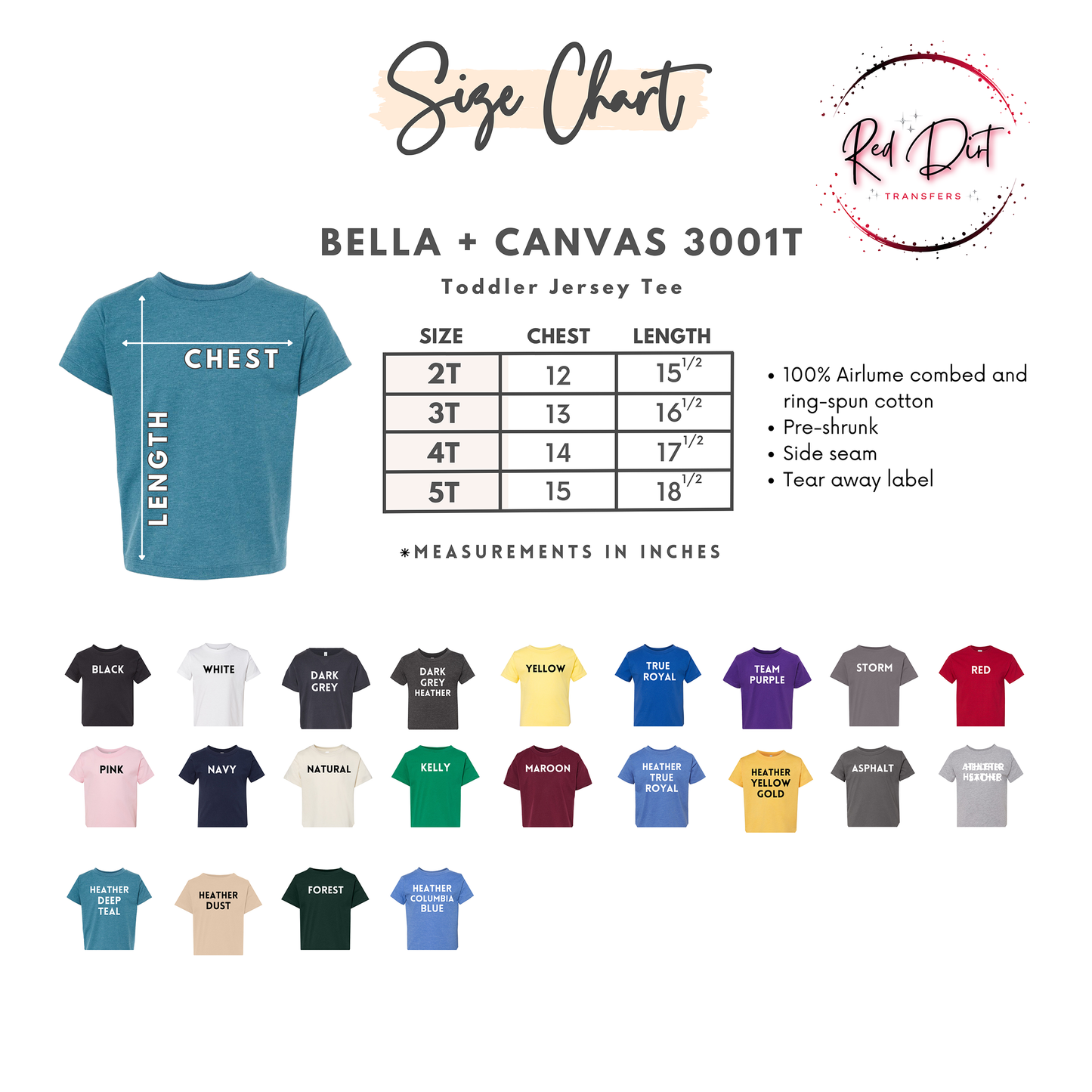 Bella Canvas Toddler & Youth Blank T-Shirt | Soft Kids Tee | Unisex Crewneck Shirt | Boutique Style Shirt | Bella Canvas Blank