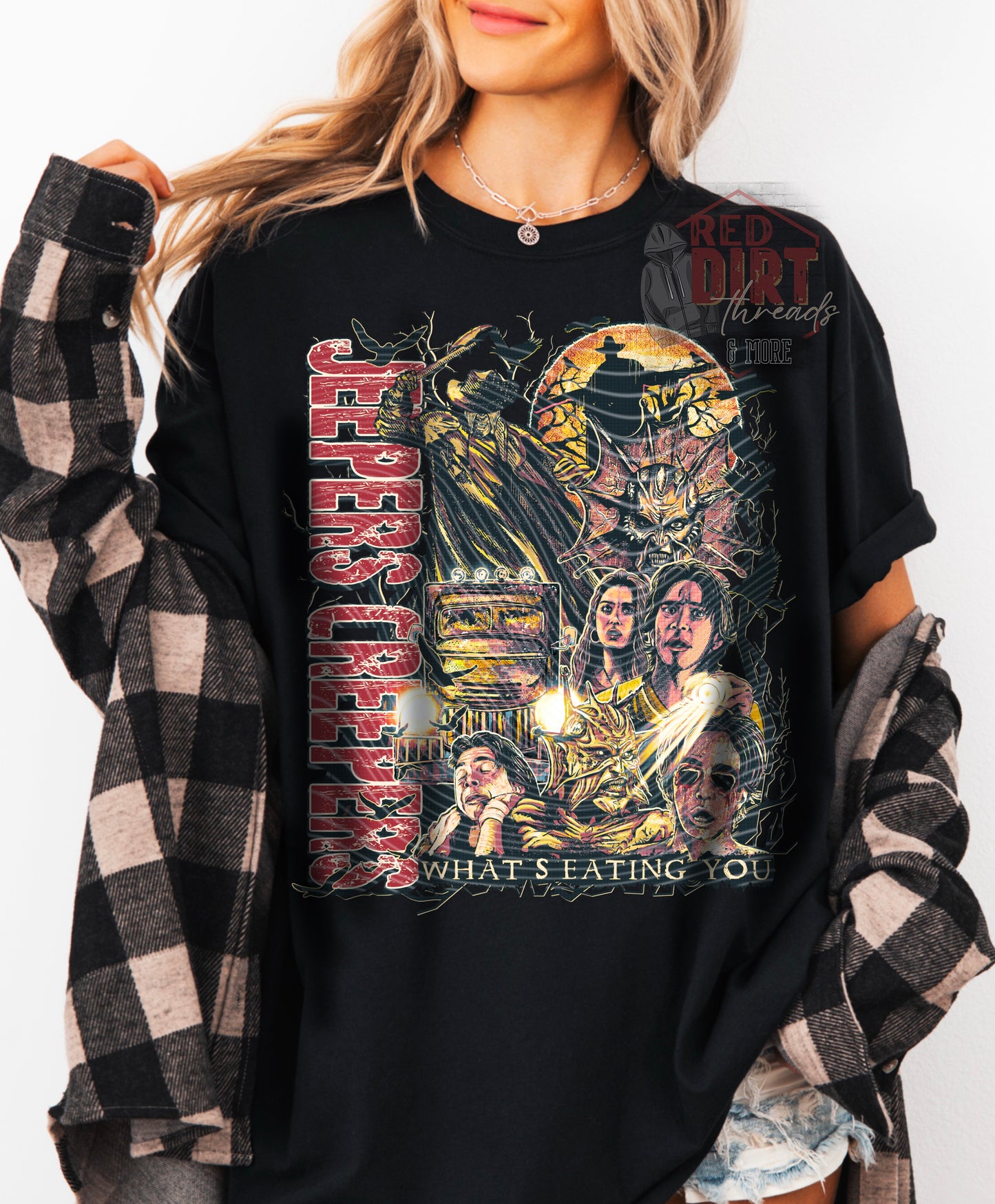 Vintage Jeepers DTF Transfer | Trendy Horror Movies DTF Transfer | High Quality Image Transfers | Ready to Press | Fast Shipping