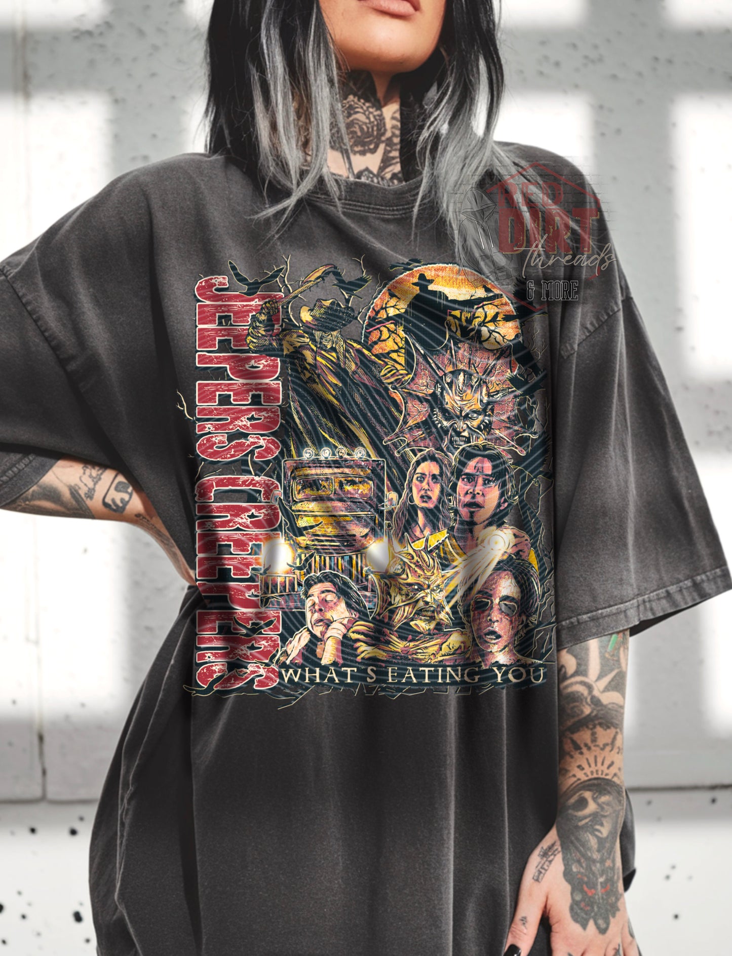 Vintage Jeepers DTF Transfer | Trendy Horror Movies DTF Transfer | High Quality Image Transfers | Ready to Press | Fast Shipping