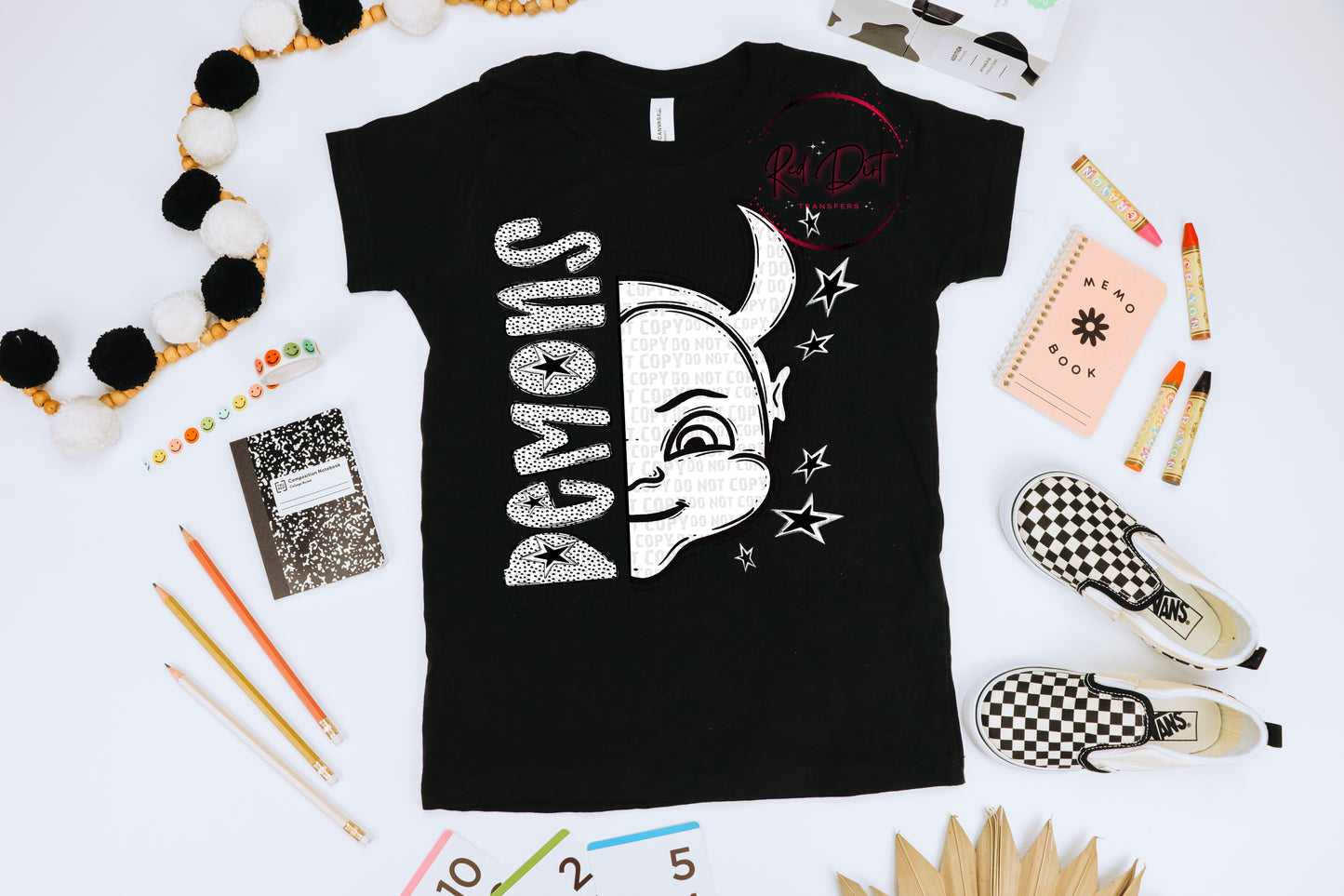 Demons T-Shirt | Trendy School Spirit Shirt | Fast Shipping | Super Soft Shirts for Men/Women/Kid's