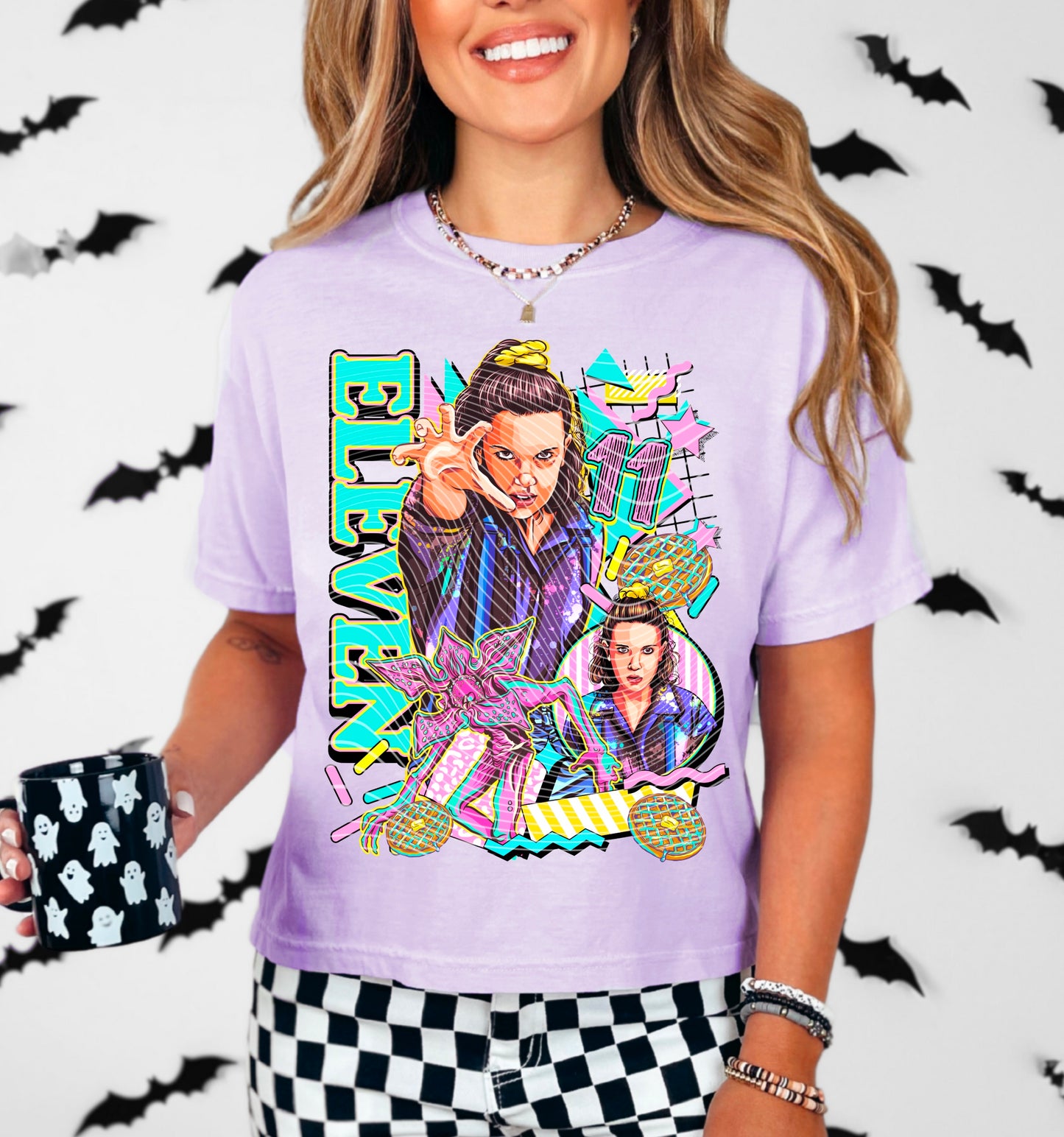 Eleven DTF Transfer | Trendy TV Series DTF Transfer | High Quality Image Transfers | Ready to Press | Instant Peel