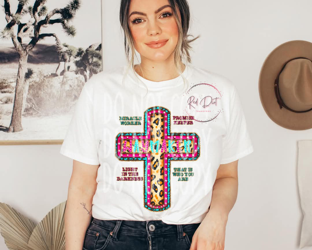 Waymaker DTF Transfer | Trendy Religious DTF Transfer | High Quality Image Transfers | Ready to Press | Fast Shipping